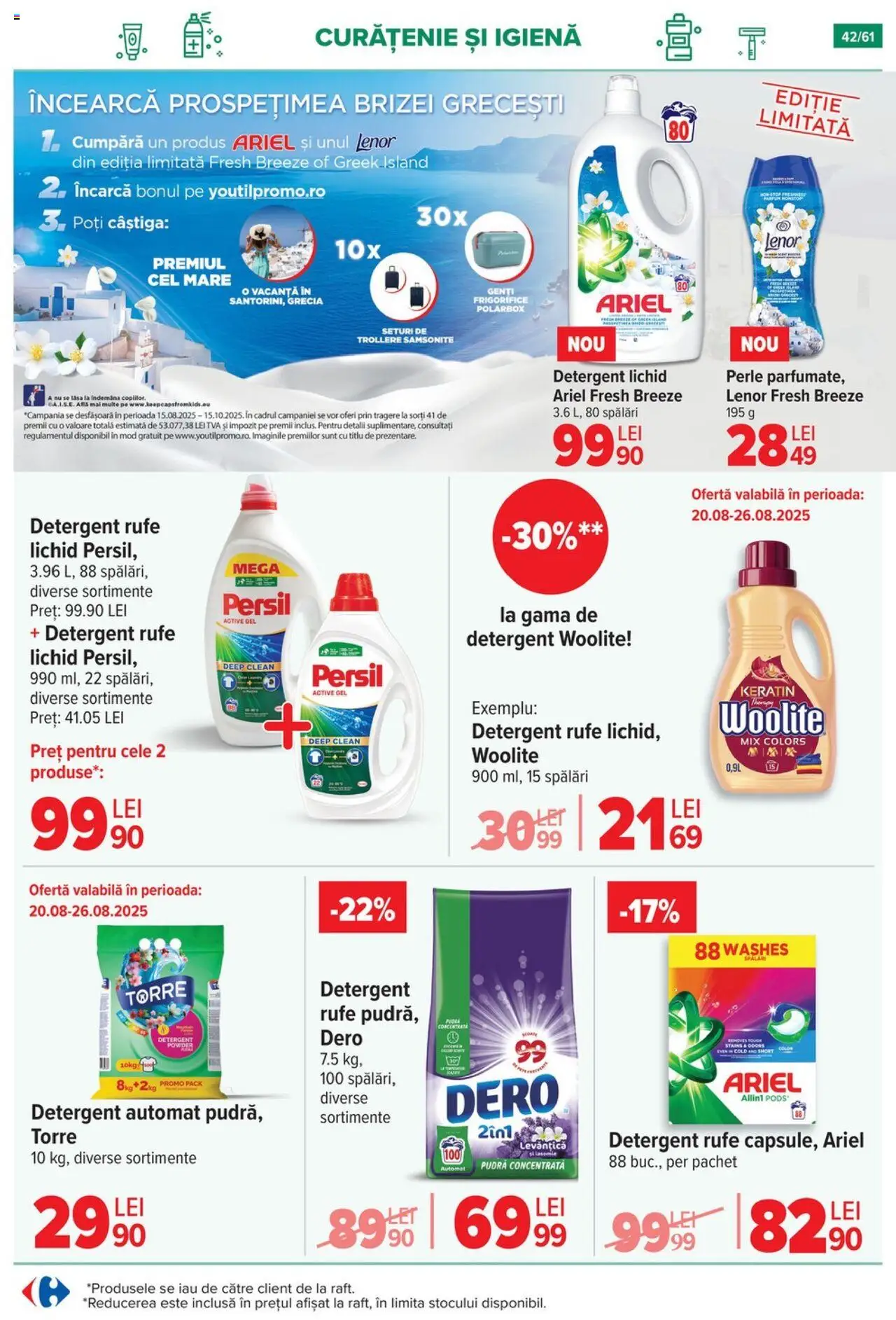 Catalog Carrefour 20 August - 1 Septembrie 2025 | Pagina 43 | Produse: Pomelo, Akrilik boya, Parfum, Pudră