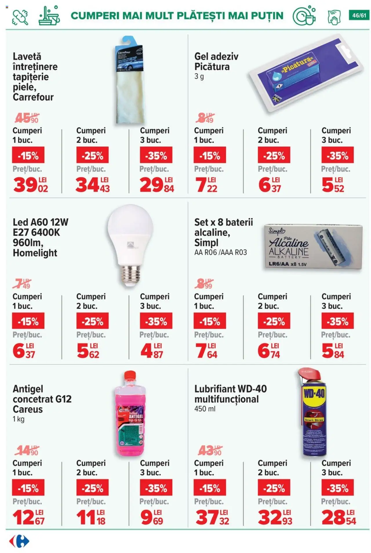 Catalog Carrefour 20 August - 1 Septembrie 2025 | Pagina 47 | Produse: Babak, Baterii, Adeziv