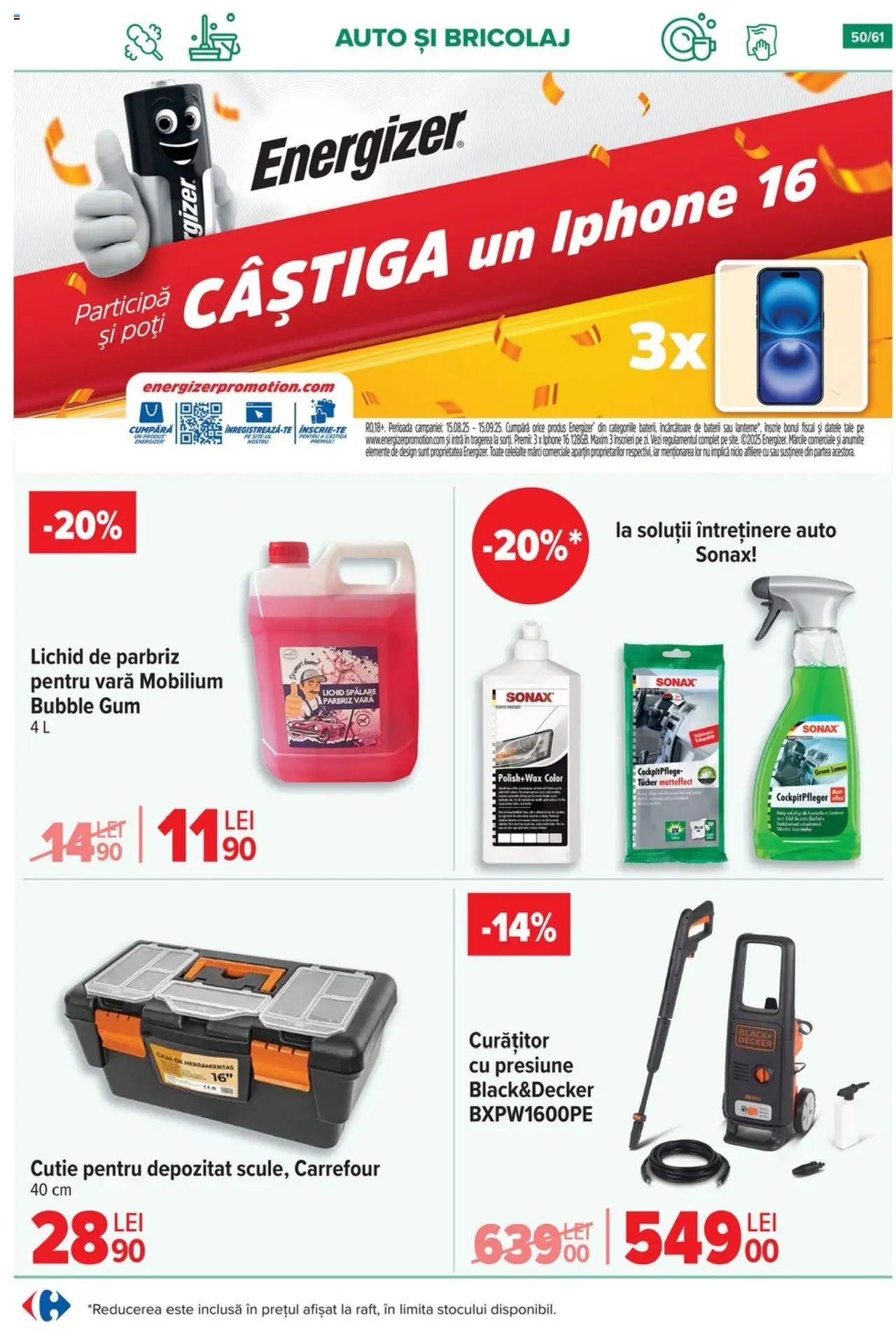 Catalog Carrefour 20 August - 1 Septembrie 2025 | Pagina 51 | Produse: Cutie