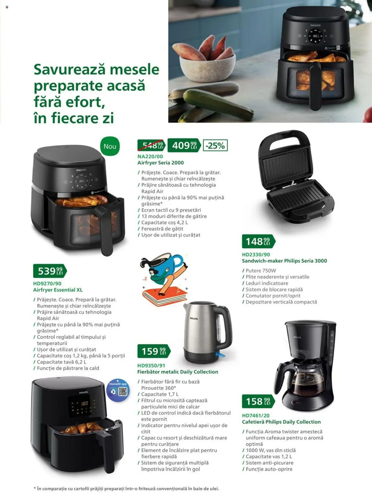 Catalog Carrefour 21 August - 24 Septembrie 2025 | Pagina 5 | Produse: Sandwichmaker, Cafetieră, Friteuză, Babak