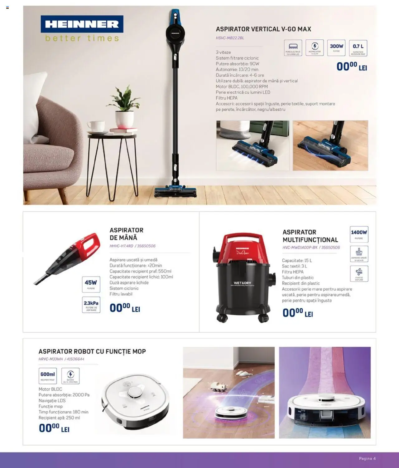 Catalog Carrefour 20 August - 22 Septembrie 2025 | Pagina 5 | Produse: Aspirator robot, Mop, Babak, Apă