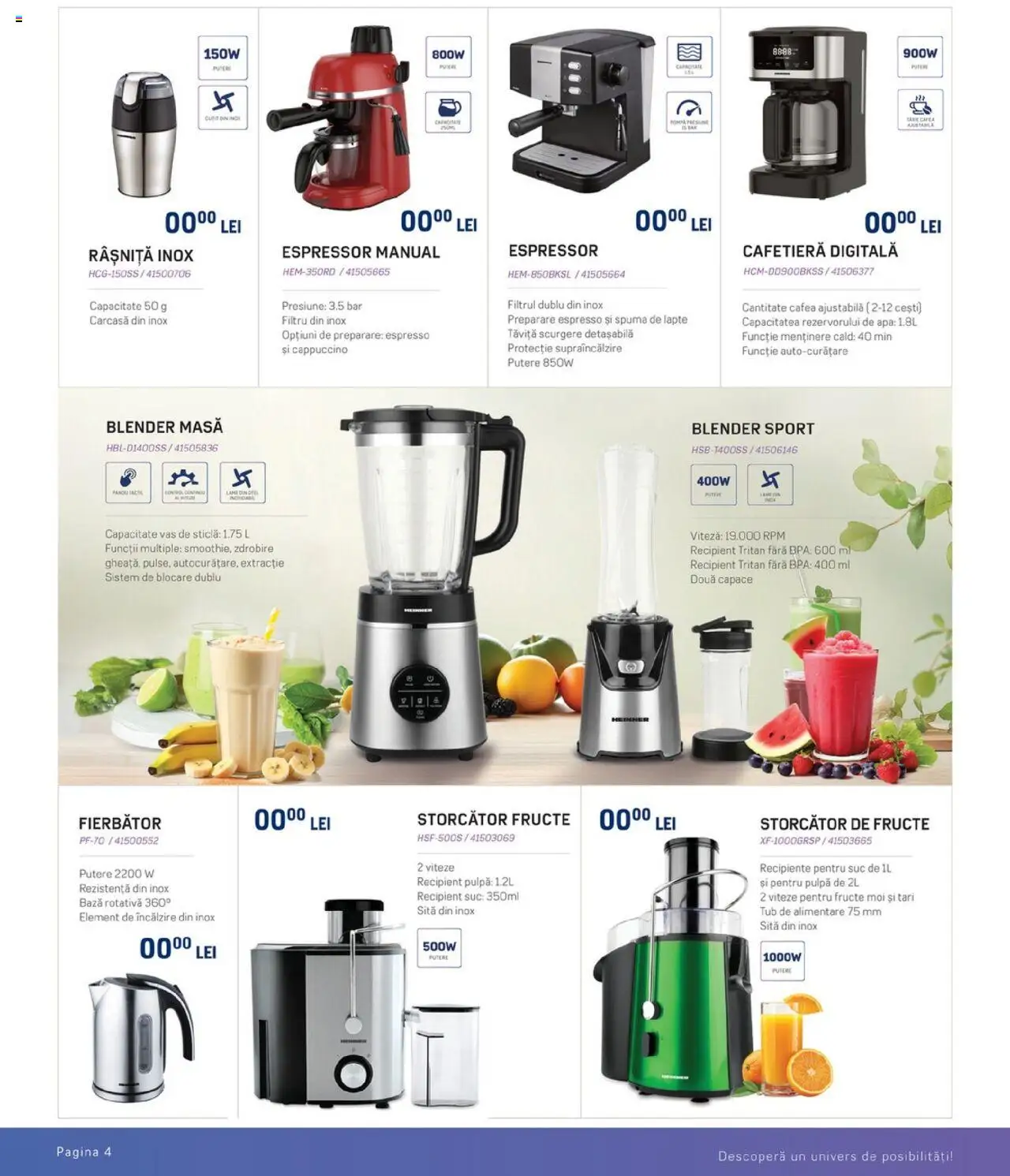 Catalog Carrefour 20 August - 22 Septembrie 2025 | Pagina 6 | Produse: Carcasă, Cafetieră, Storcător de fructe, Lapte