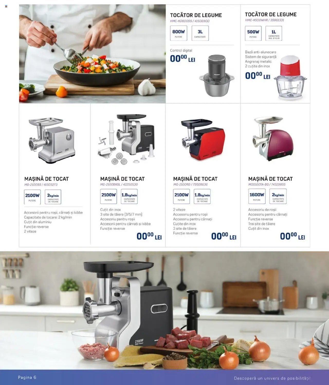 Catalog Carrefour 20 August - 22 Septembrie 2025 | Pagina 8 | Produse: Mașină de tocat, Cuțit, Roșii, Legume