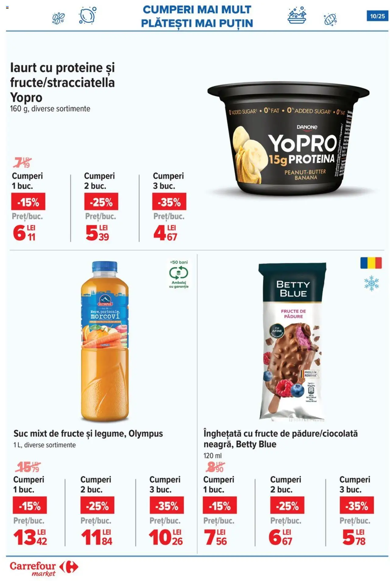 Catalog Carrefour 20 August - 1 Septembrie 2025 | Pagina 10 | Produse: Afine, Masaüstü kılıfı, Suc, Înghețată