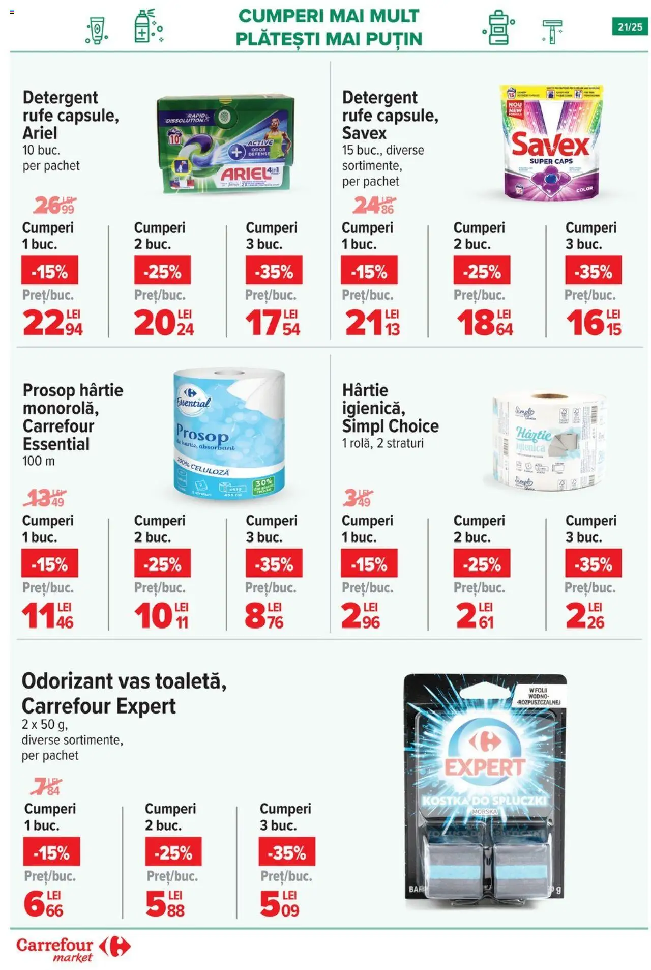 Catalog Carrefour 20 August - 1 Septembrie 2025 | Pagina 21 | Produse: Detergent