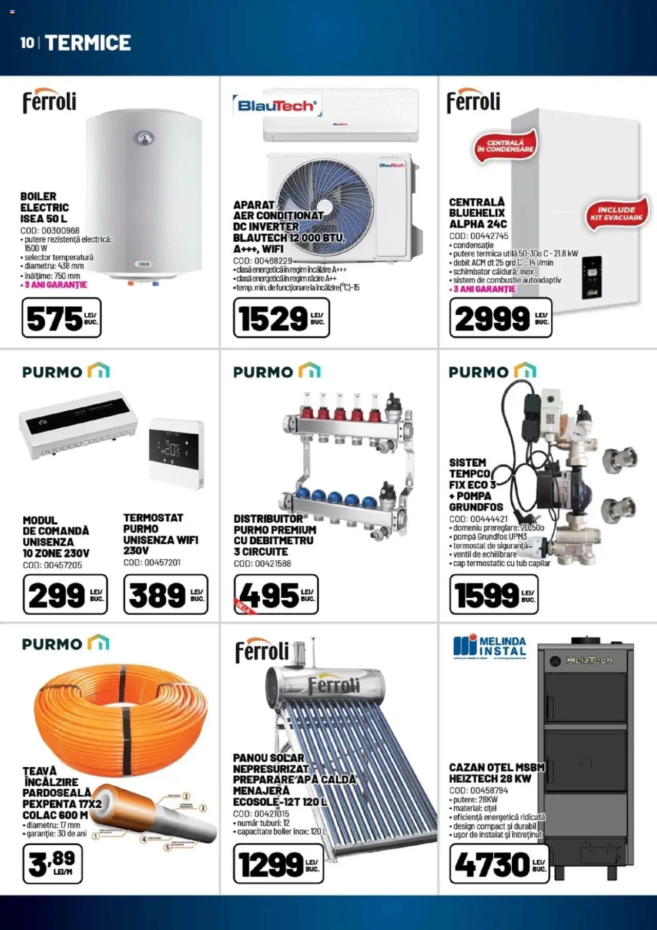 Catalog Ambient 20 August - 24 Septembrie 2025 | Pagina 10 | Produse: Boiler, Aer Condiționat, Țeavă, Panou solar