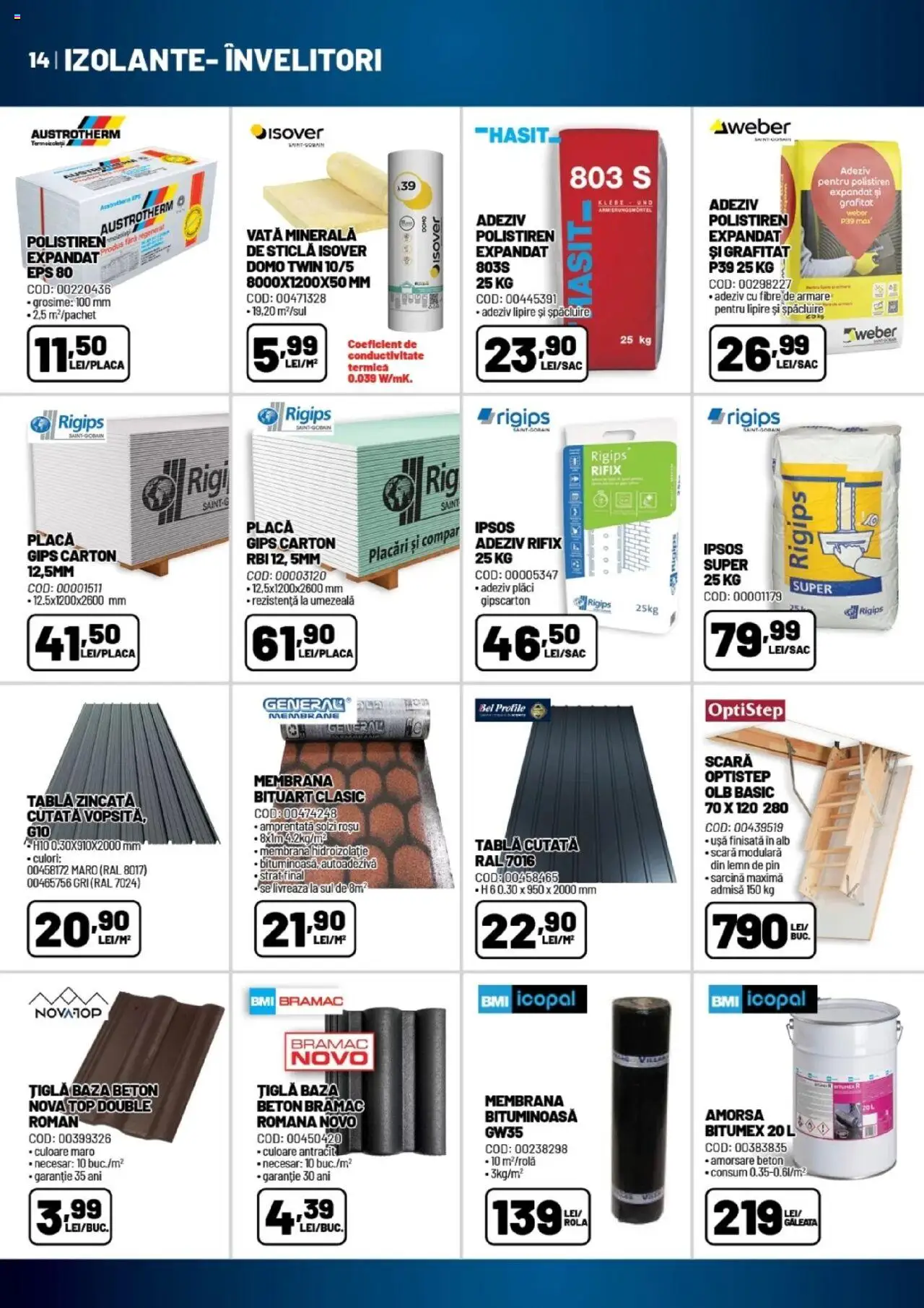Catalog Ambient 20 August - 24 Septembrie 2025 | Pagina 14 | Produse: Tablă, Țiglă, Amorsă, Ușă