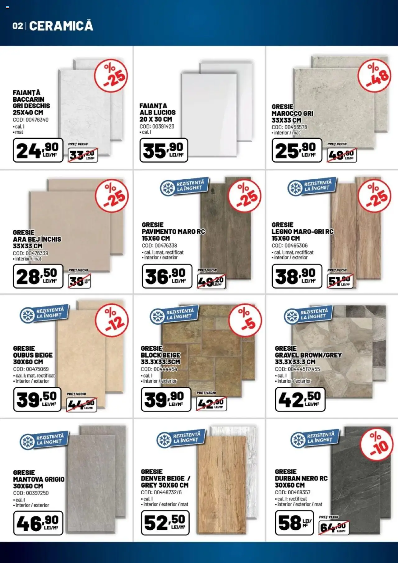 Catalog Ambient 20 August - 24 Septembrie 2025 | Pagina 2 | Produse: Faianță, Gresie