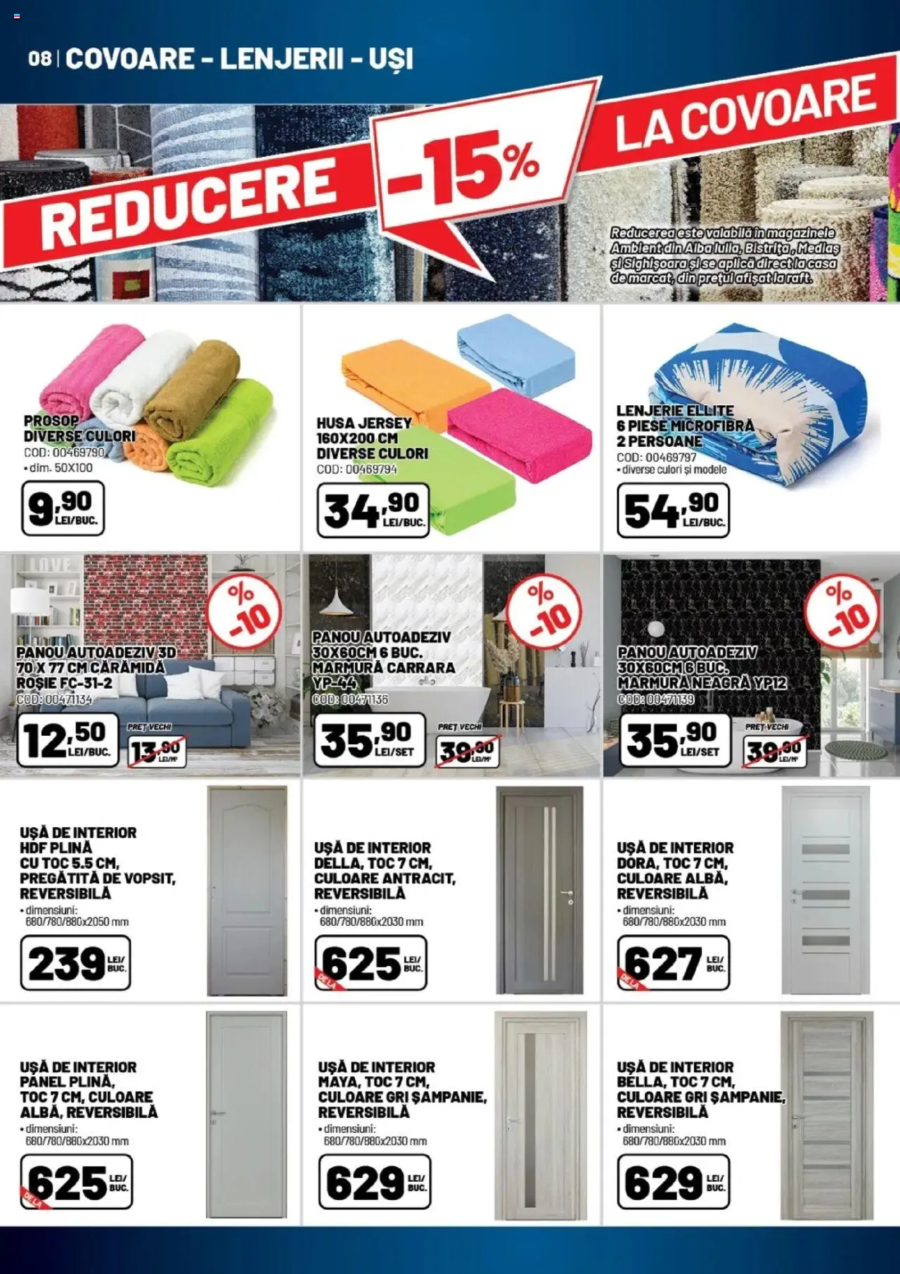Catalog Ambient 20 August - 24 Septembrie 2025 | Pagina 8 | Produse: Raft, Ușă