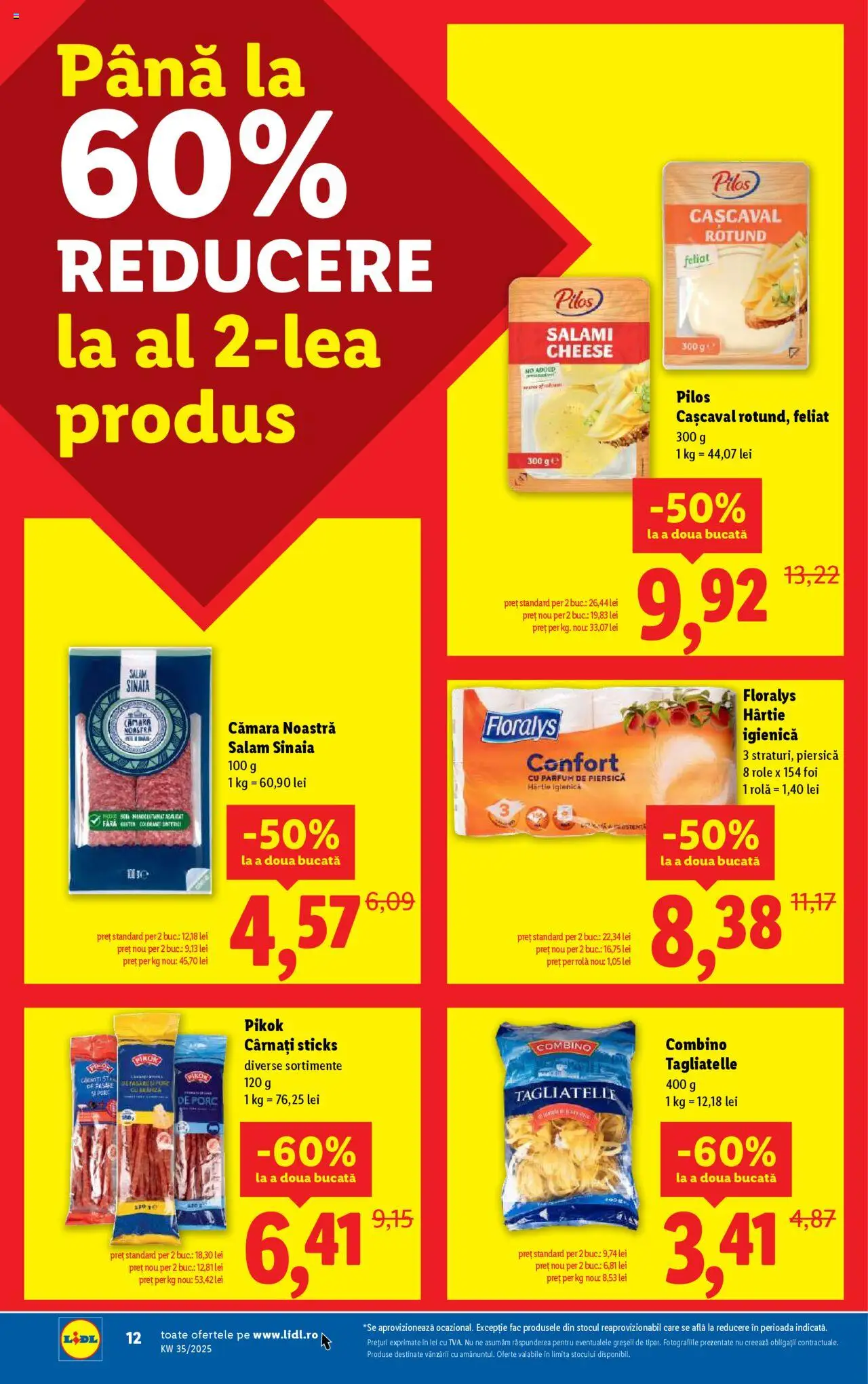 Catalog LIDL 25 - 30 August 2025 | Pagina 12 | Produse: Piersică, Parfum, Salam, Cârnați