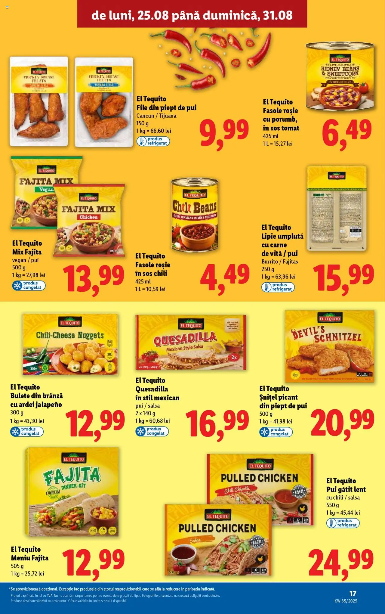 Catalog LIDL 25 - 30 August 2025 | Pagina 17 | Produse: Babak, Hacıyatmaz Kedi Oyuncağı, Brânză, Sos