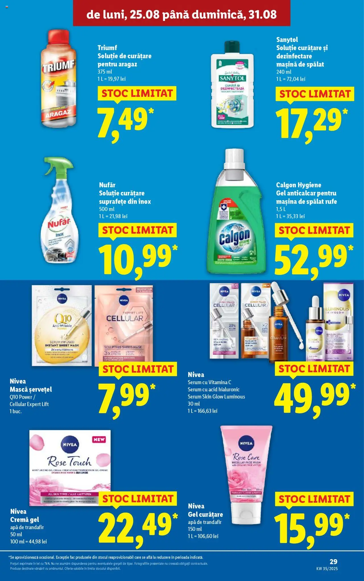 Catalog LIDL 25 - 30 August 2025 | Pagina 29 | Produse: Mașină De Spălat, Aragaz, Cremă, Demlik