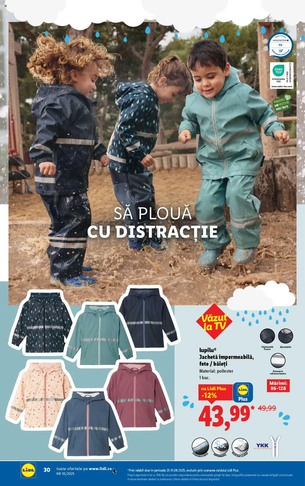 Catalog LIDL 25 - 30 August 2025 | Pagina 30 | Produse: Jachetă