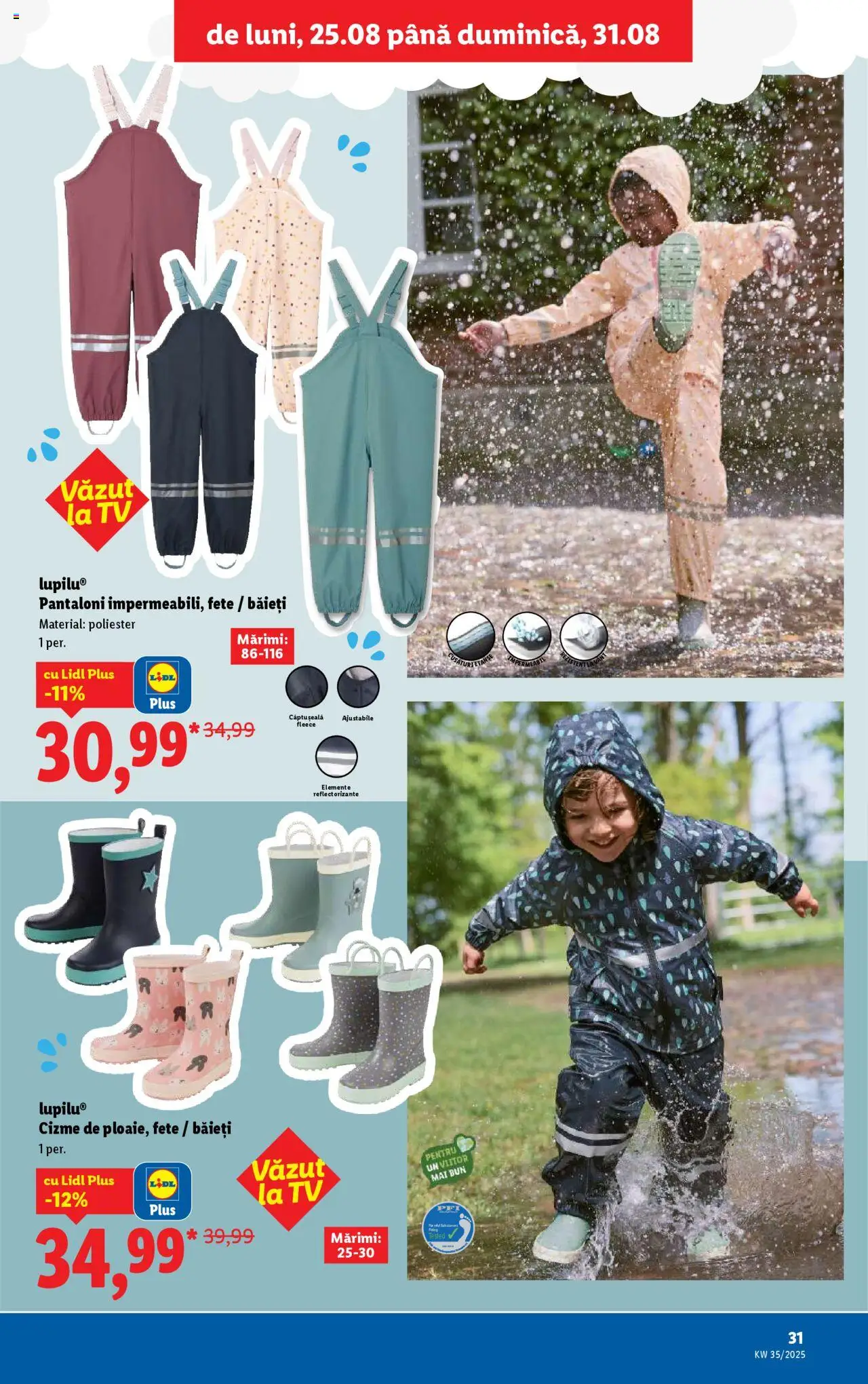 Catalog LIDL 25 - 30 August 2025 | Pagina 31 | Produse: Pantaloni