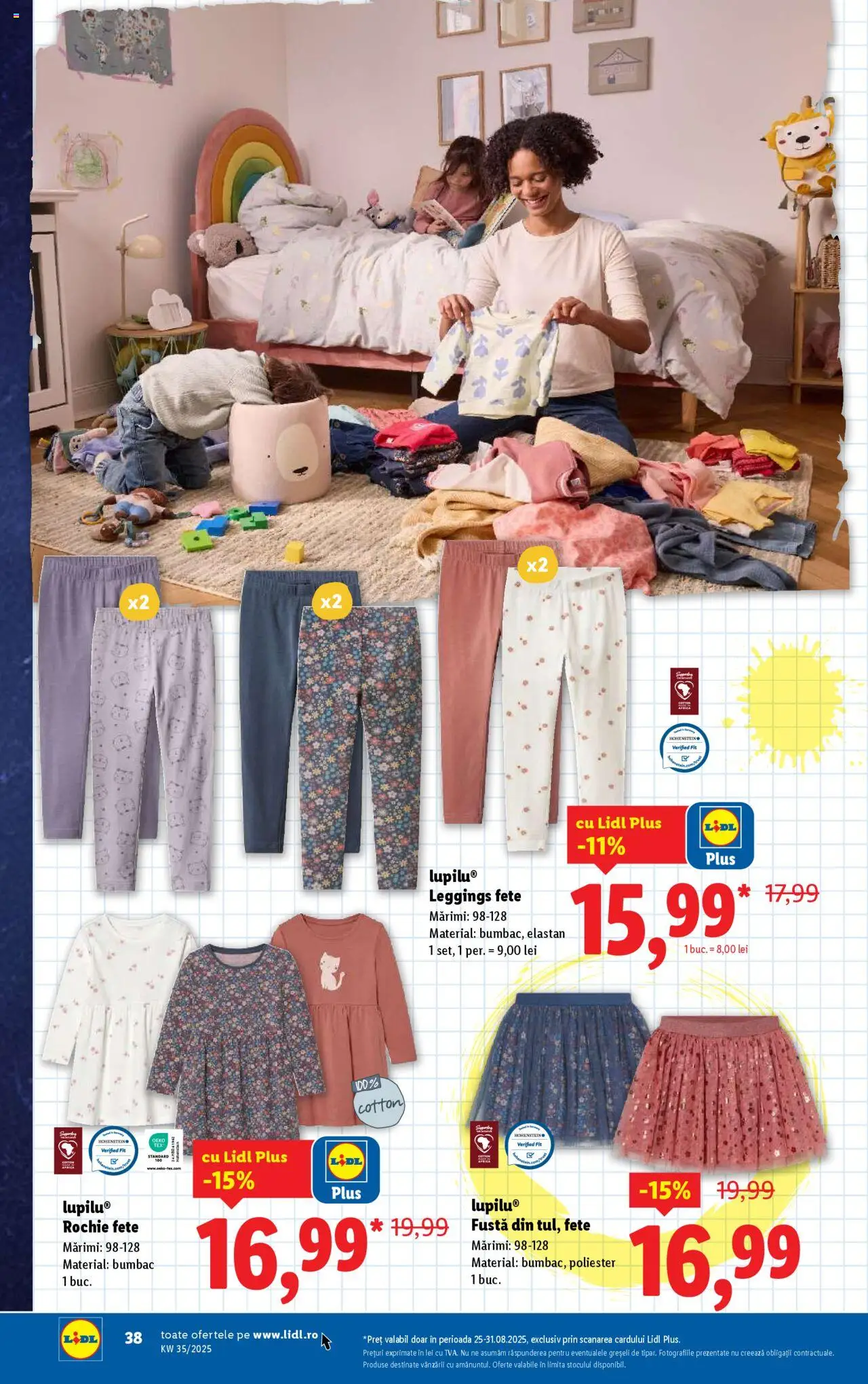Catalog LIDL 25 - 30 August 2025 | Pagina 38 | Produse: Rochie