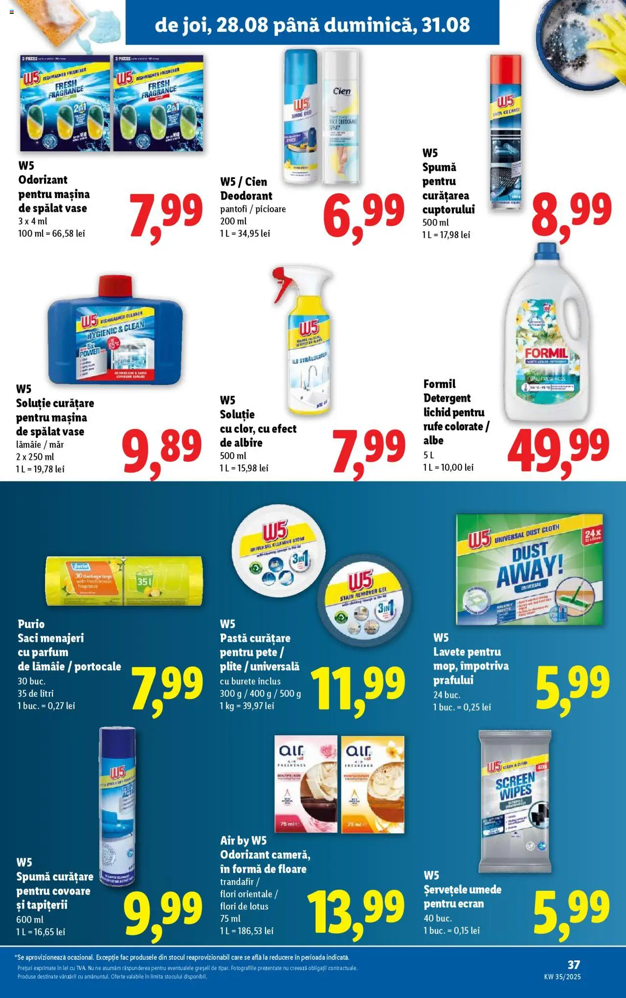 Catalog LIDL 25 - 30 August 2025 | Pagina 51 | Produse: Pantofi, Trandafir, Portocale, Deodorant