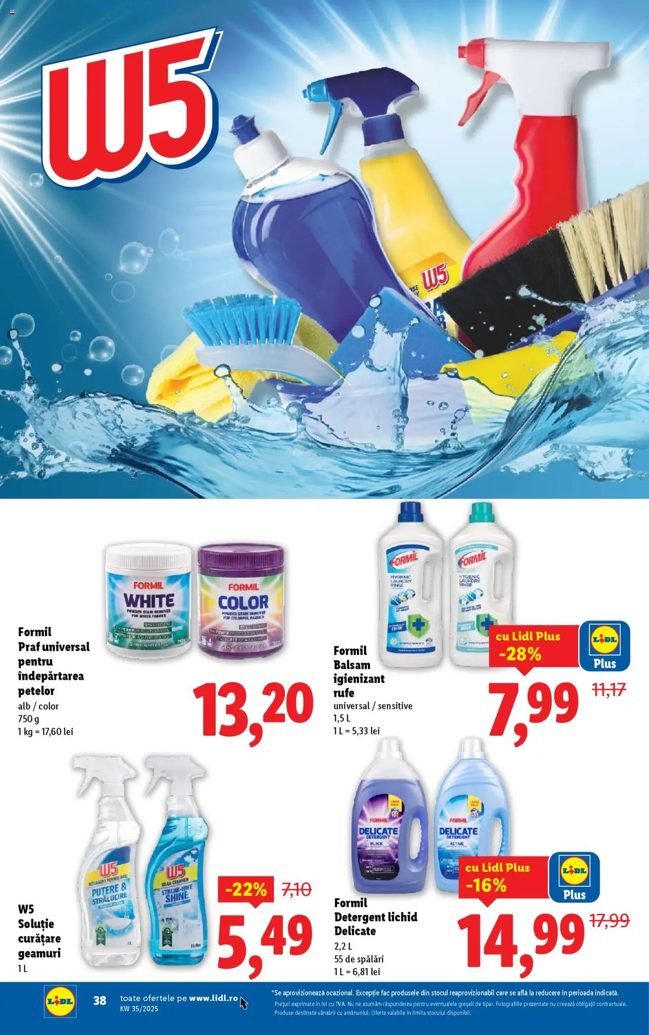 Catalog LIDL 25 - 30 August 2025 | Pagina 52 | Produse: Balsam, Detergent, Îndepărtarea petelor