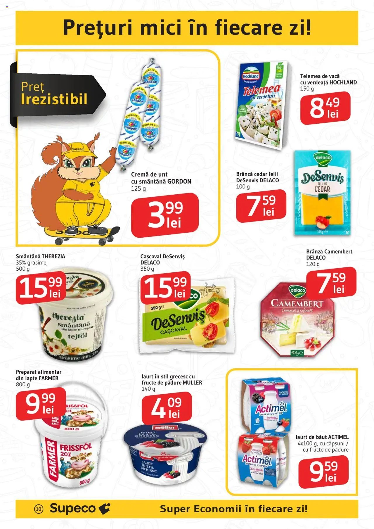 Catalog Supeco 21 August - 2 Septembrie 2025 | Pagina 10 | Produse: Light Kedi Konservesi, Lapte, Unt, Cremă