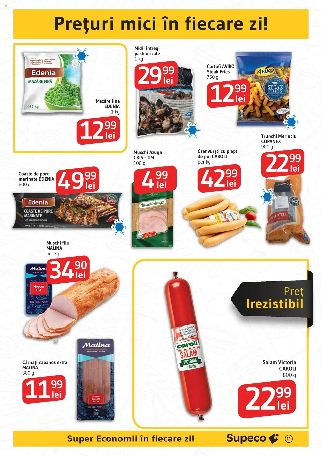 Catalog Supeco 21 August - 2 Septembrie 2025 | Pagina 11 | Produse: Hacıyatmaz Kedi Oyuncağı, Crenvurști, Sos, Cârnați