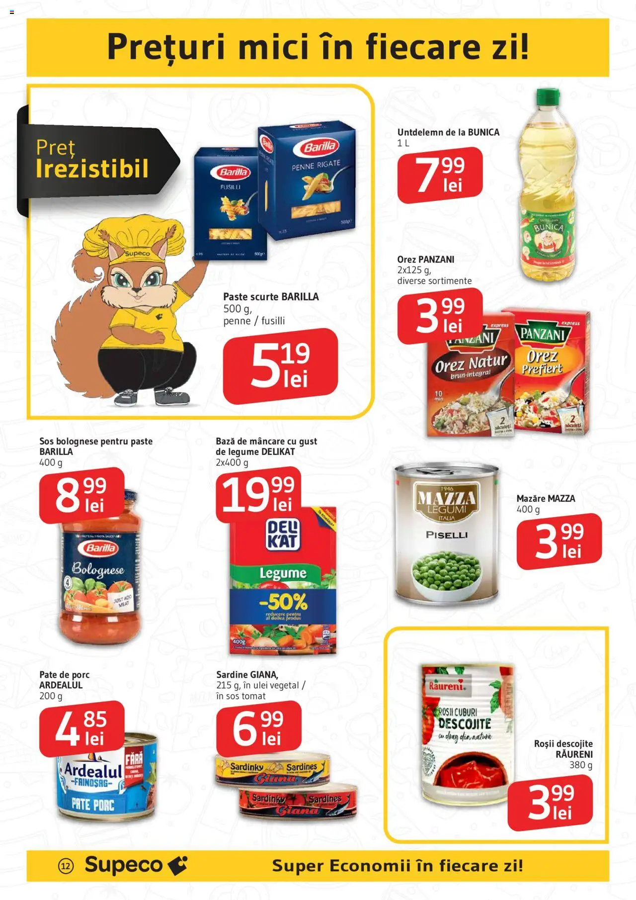 Catalog Supeco 21 August - 2 Septembrie 2025 | Pagina 12 | Produse: Ulei, Roșii, Legume, Sos