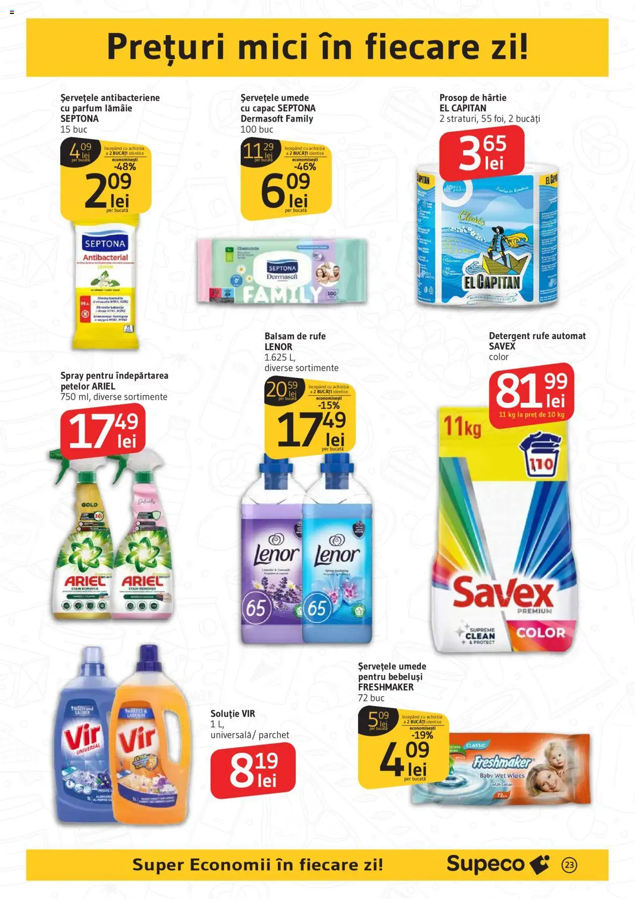 Catalog Supeco 21 August - 2 Septembrie 2025 | Pagina 23 | Produse: Pomelo, Parchet, Balsam de rufe, Lămâie