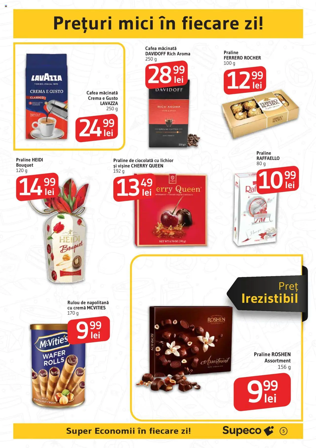 Catalog Supeco 21 August - 2 Septembrie 2025 | Pagina 5 | Produse: Mici, Cremă, Cafea, Ciocolată