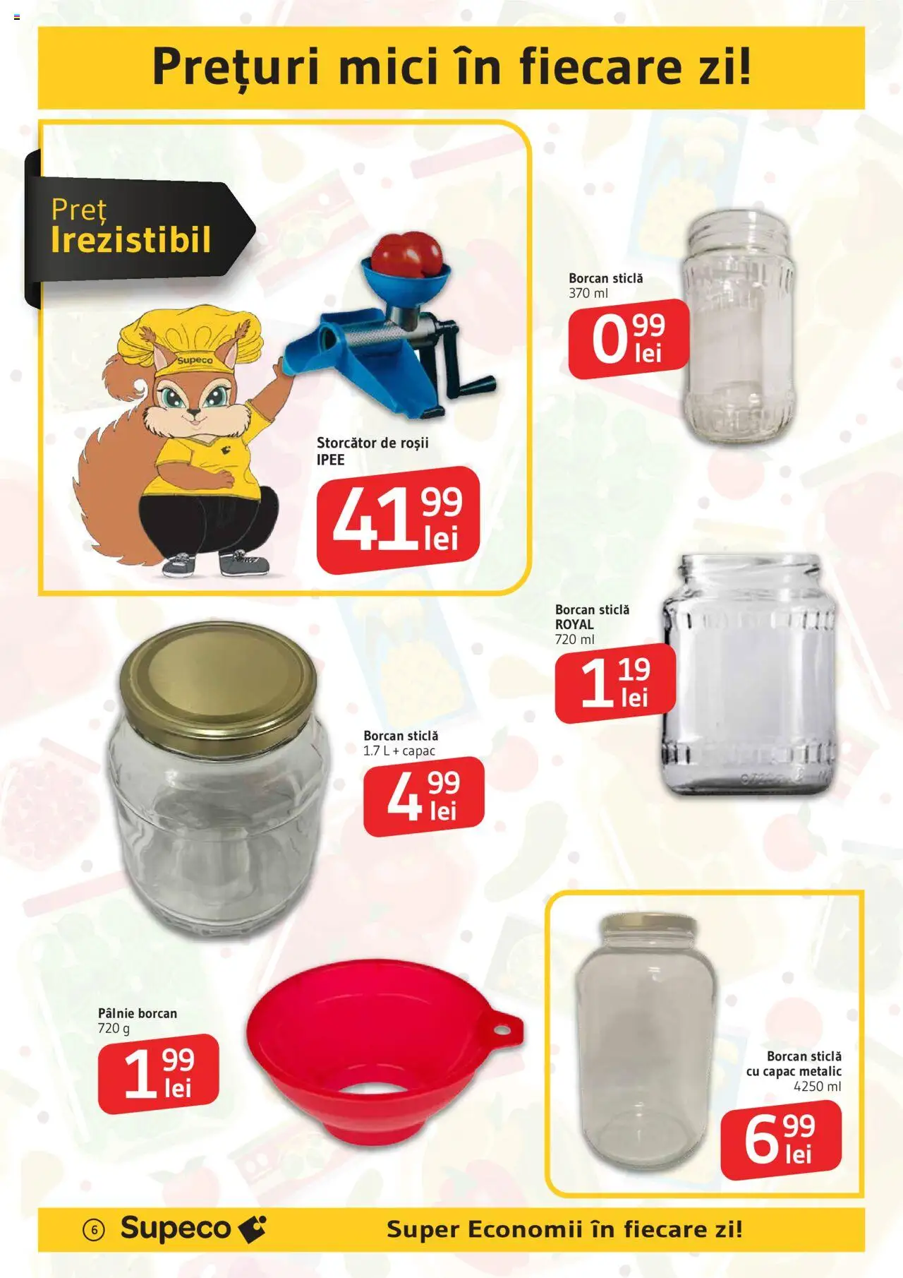 Catalog Supeco 21 August - 2 Septembrie 2025 | Pagina 6 | Produse: Storcător, Mici, Borcan, Roșii