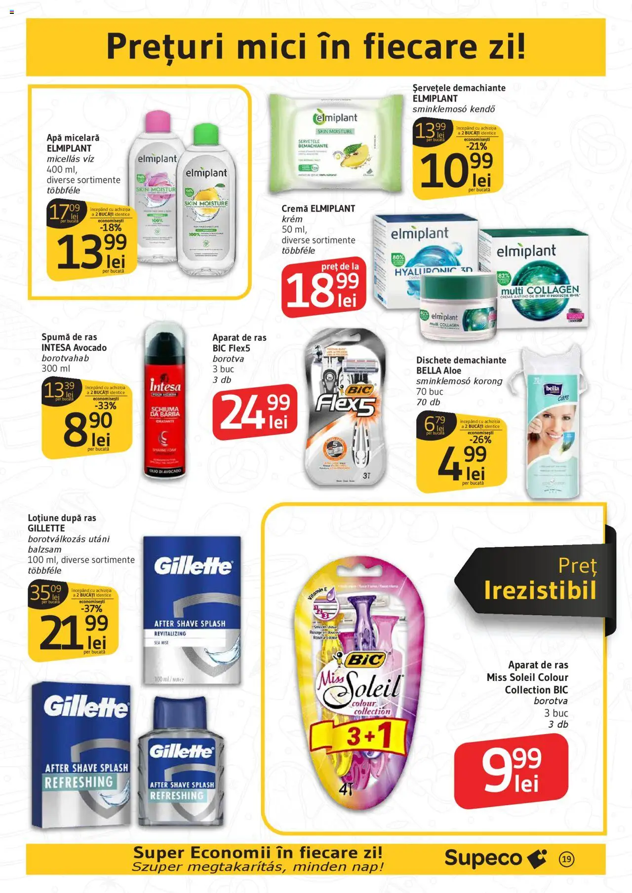 Catalog Supeco 21 August - 2 Septembrie 2025 | Pagina 19 | Produse: After shave, Aparat De Ras, Avocado, Șervețele demachiante