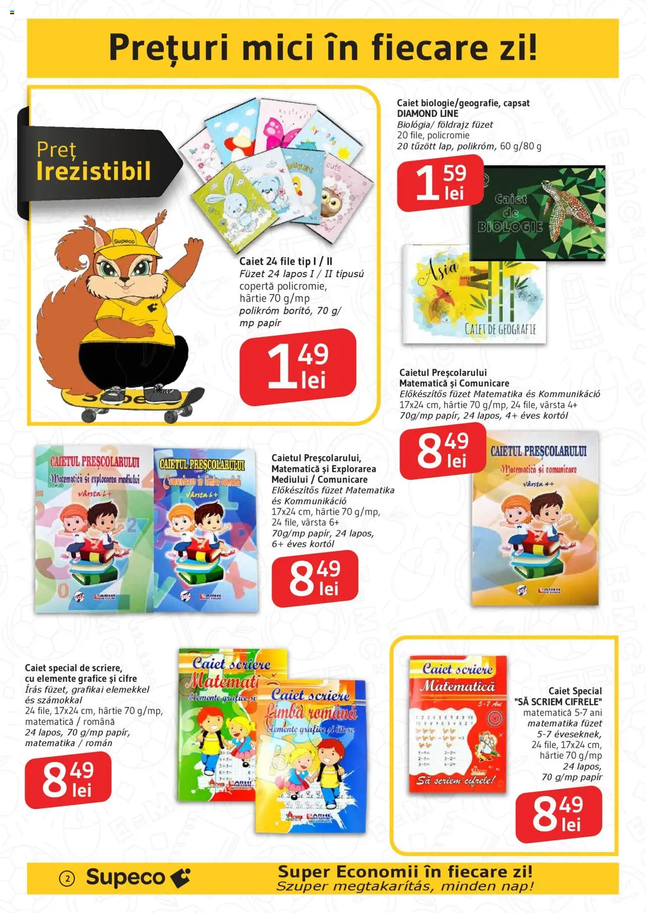 Catalog Supeco 21 August - 2 Septembrie 2025 | Pagina 2 | Produse: Mici