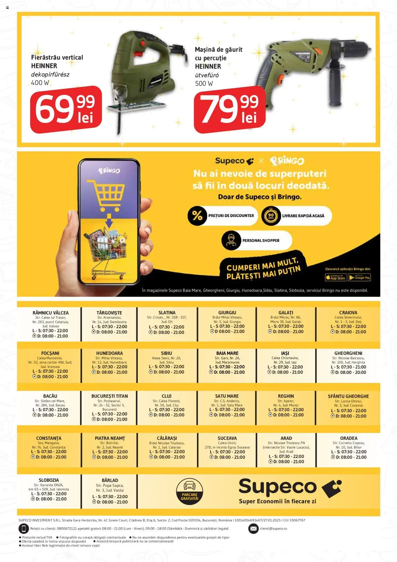 Catalog Supeco 21 August - 2 Septembrie 2025 | Pagina 28 | Produse: Mașină de găurit