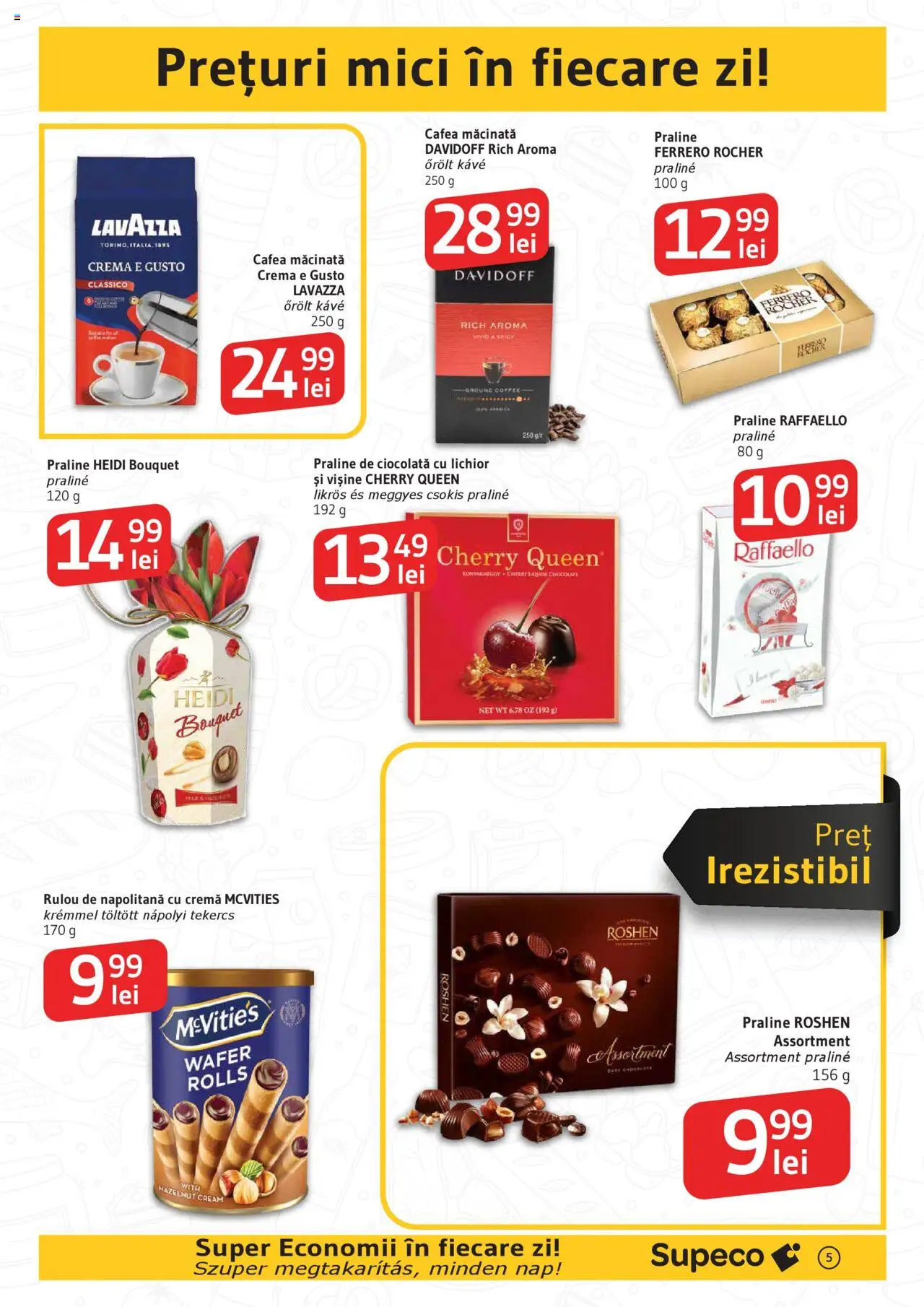 Catalog Supeco 21 August - 2 Septembrie 2025 | Pagina 5 | Produse: Mici, Cafea, Soda, Ciocolată