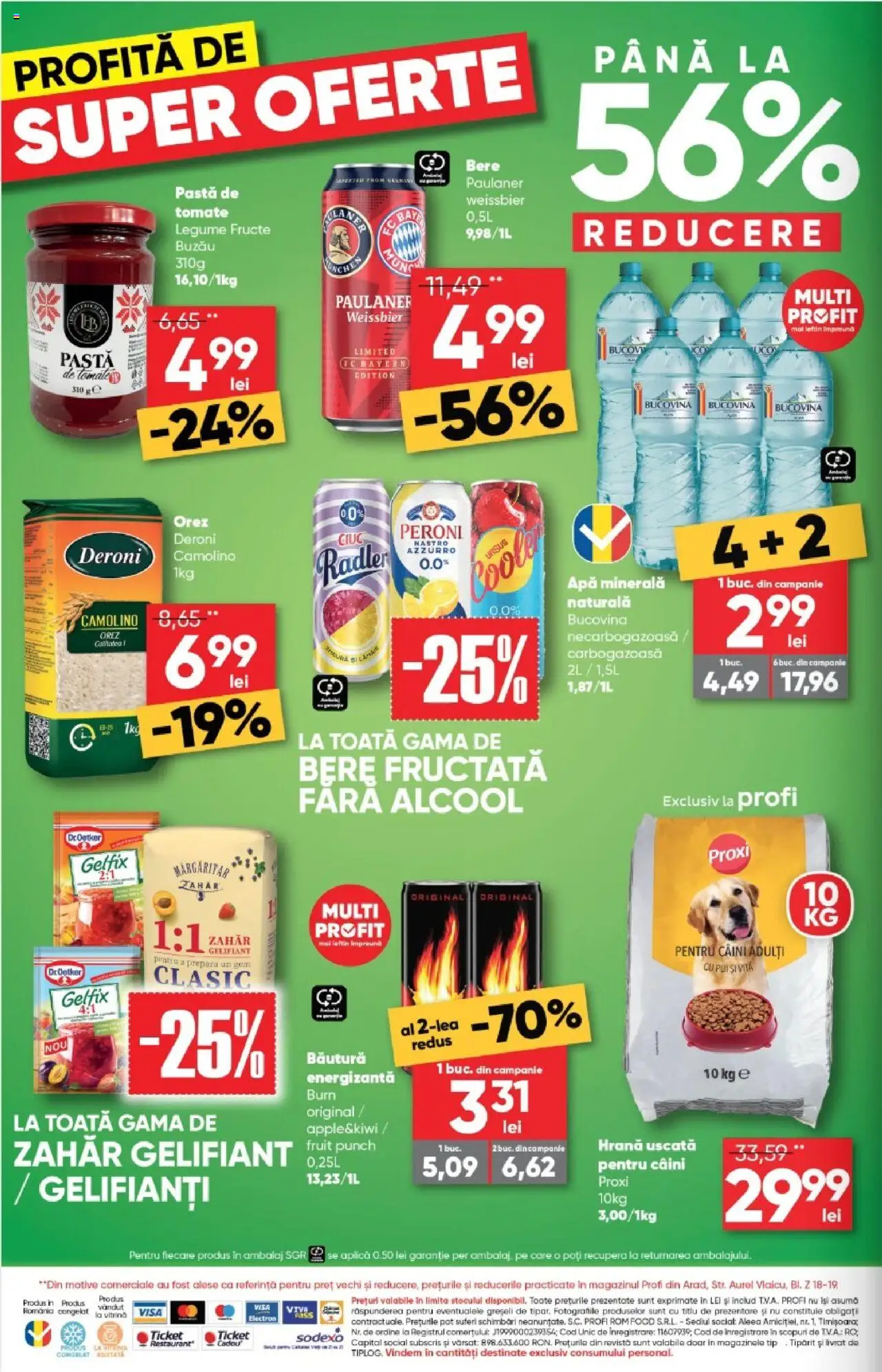 Catalog Profi 20 August - 1 Septembrie 2025 | Pagina 16 | Produse: Vitrină, Bere, Rom, Legume