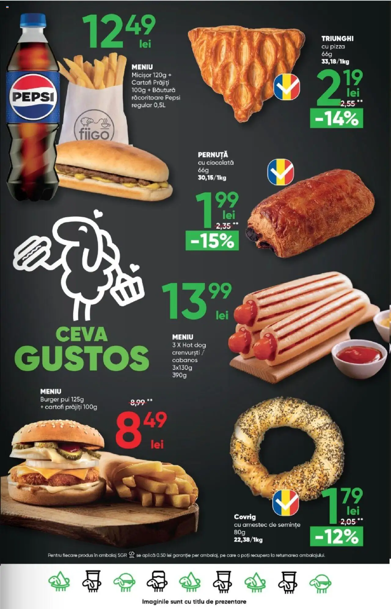 Catalog Profi 20 August - 1 Septembrie 2025 | Pagina 19 | Produse: Crenvurști, Semințe, Pizza, Burger