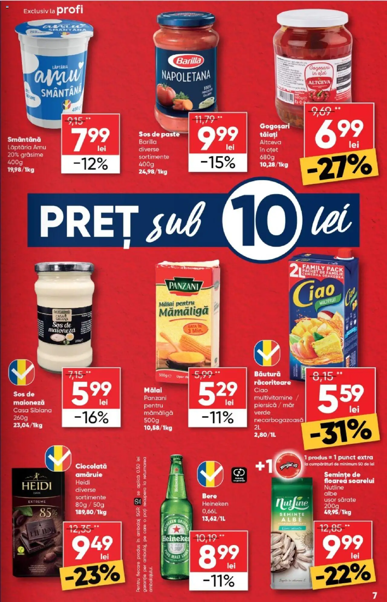 Catalog Profi 20 August - 1 Septembrie 2025 | Pagina 7 | Produse: Ciocolată, Oțet, Mălai, Bant