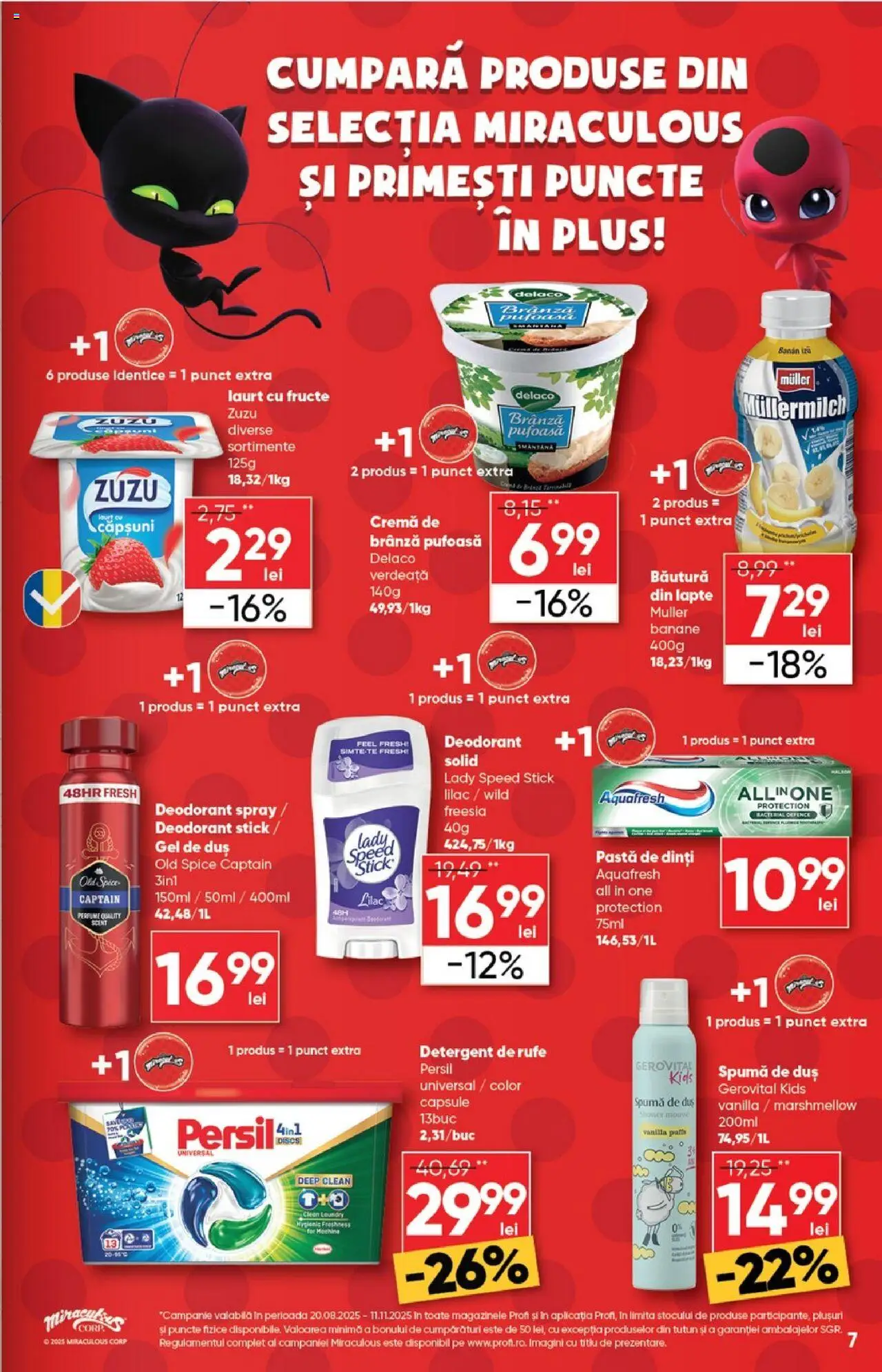 Catalog Profi 20 August - 1 Septembrie 2025 | Pagina 7 | Produse: Kısırlaştırılmış Kedi Maması, Duș, Deodorant, Verdeață