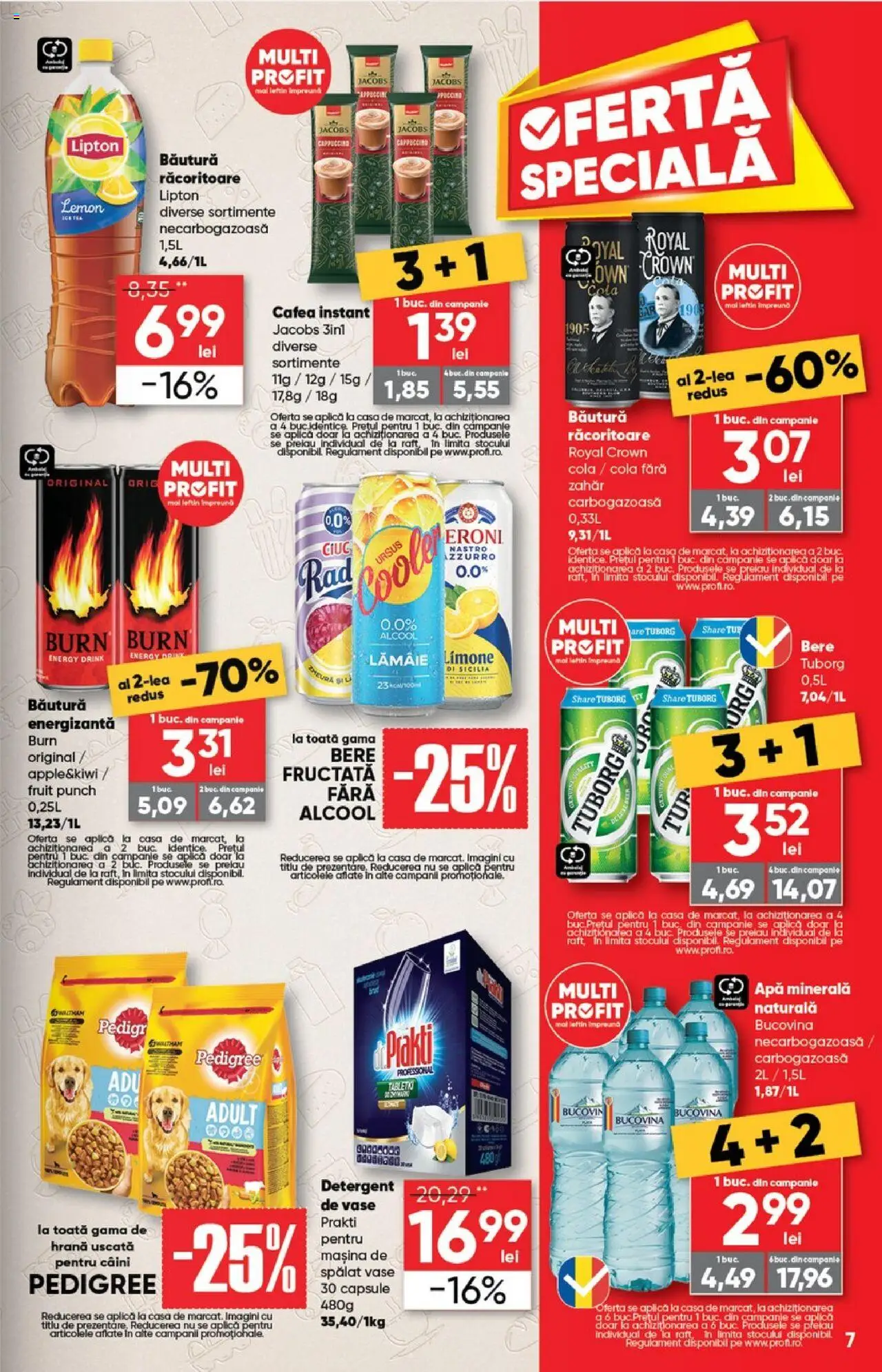 Catalog Profi 20 August - 1 Septembrie 2025 | Pagina 7 | Produse: Köpek çiti, Bere, Zahăr, Lămâie