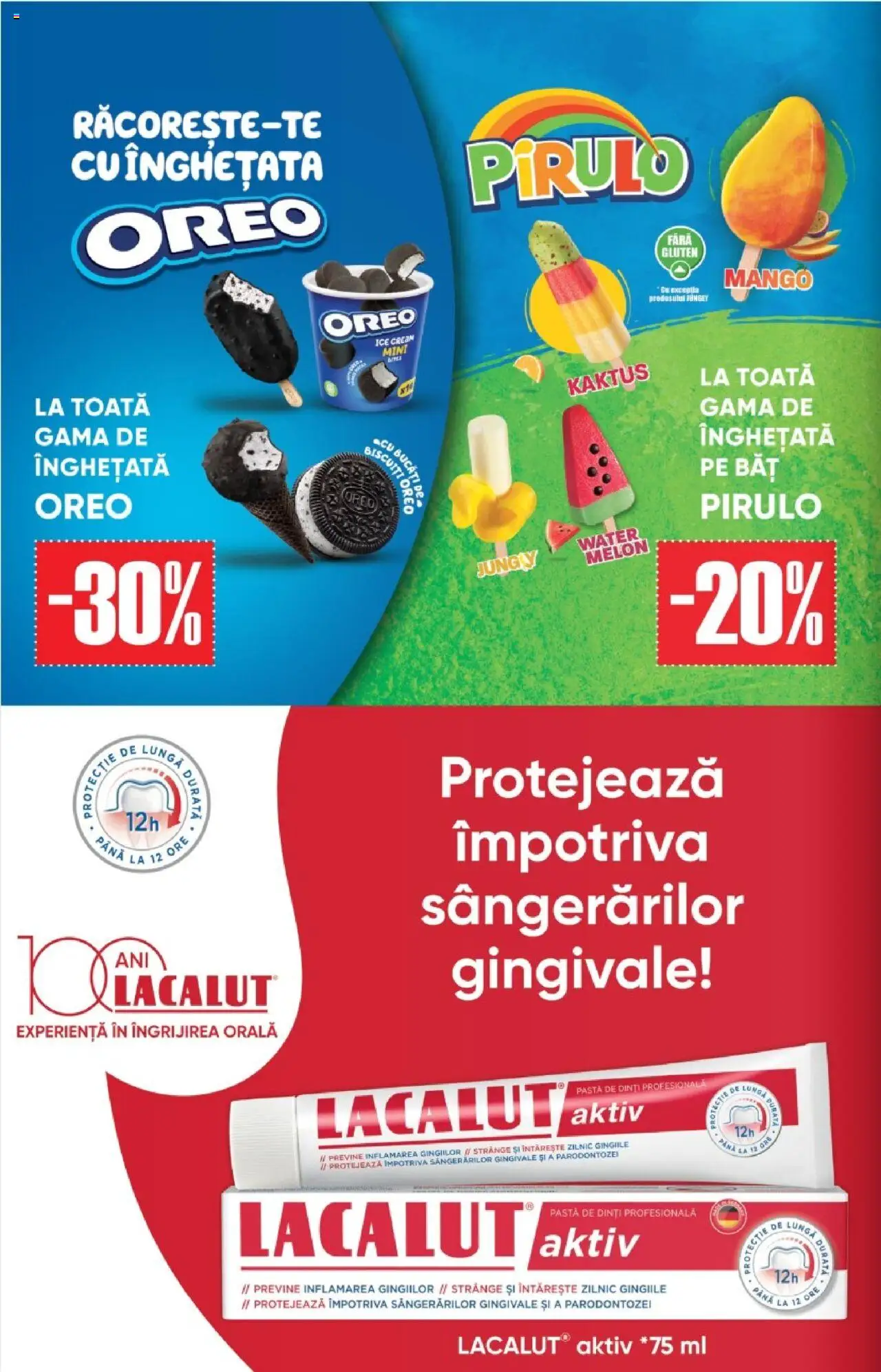 Catalog Profi 20 August - 1 Septembrie 2025 | Pagina 12 | Produse: Pastă de dinți, Biscuiți, Înghețată, Mango
