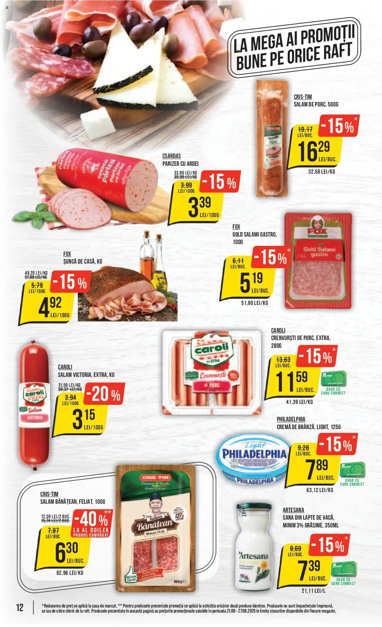 Catalog Mega Image 21 - 26 August 2025 | Pagina 12