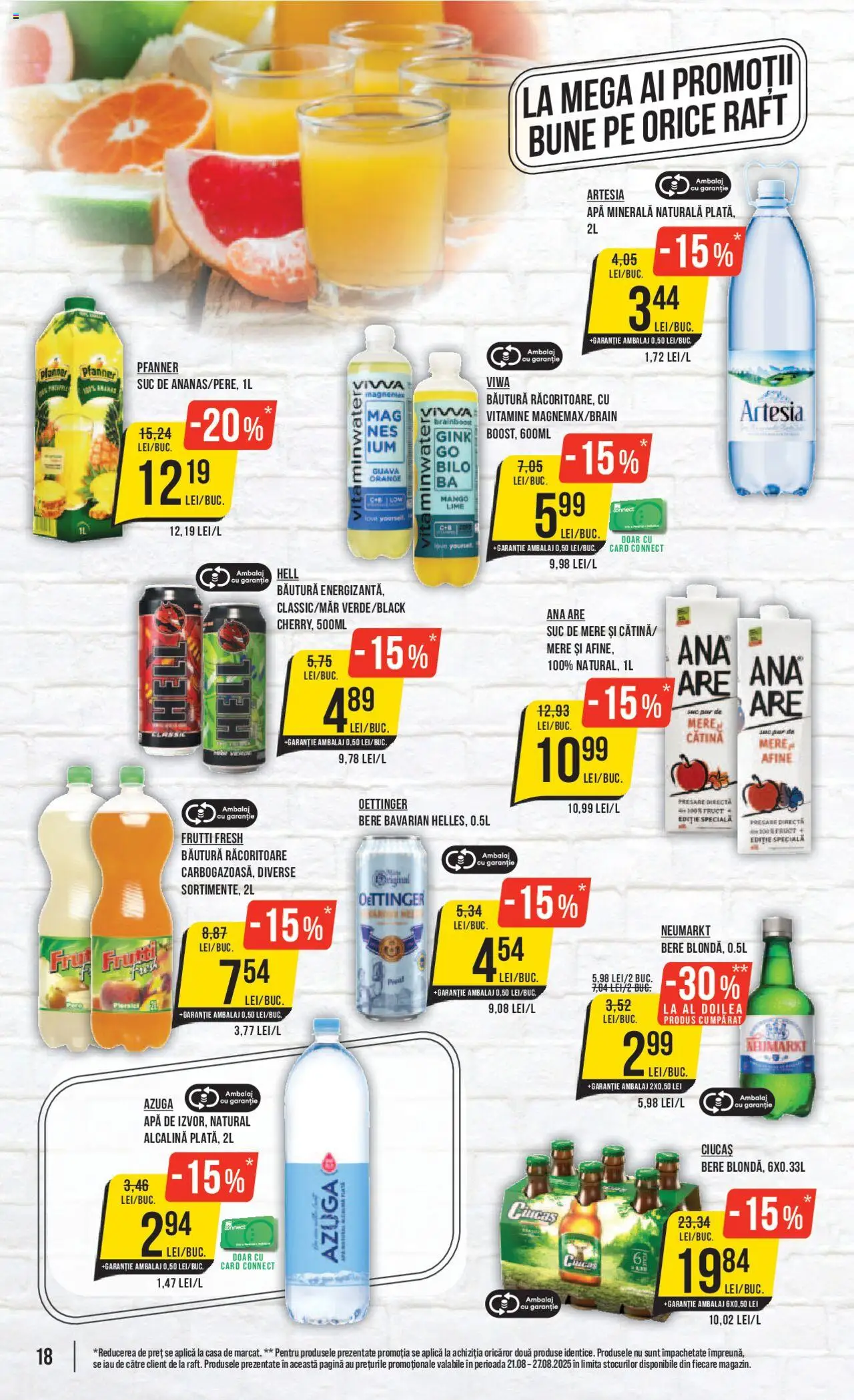 Catalog Mega Image 21 - 26 August 2025 | Pagina 18