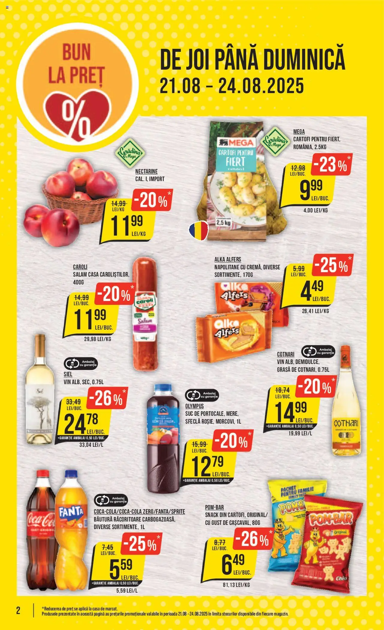 Catalog Mega Image 21 - 26 August 2025 | Pagina 2