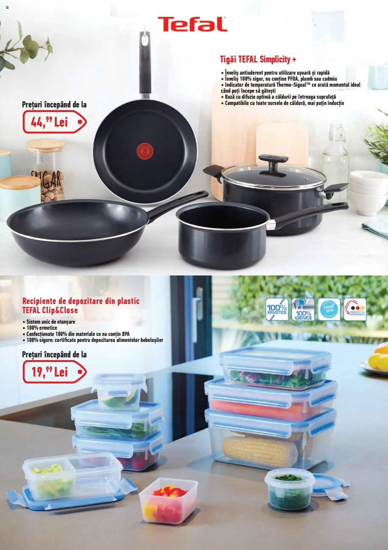 Catalog Selgros 21 August - 20 Septembrie 2025 | Pagina 2 | Produse: Recipiente