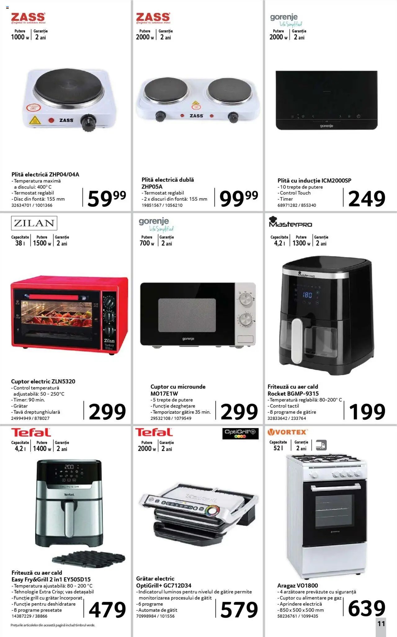 Catalog Selgros 22 August - 3 Septembrie 2025 | Pagina 11 | Produse: Ginseng, Cuptor Cu Microunde, Aragaz, Grătar