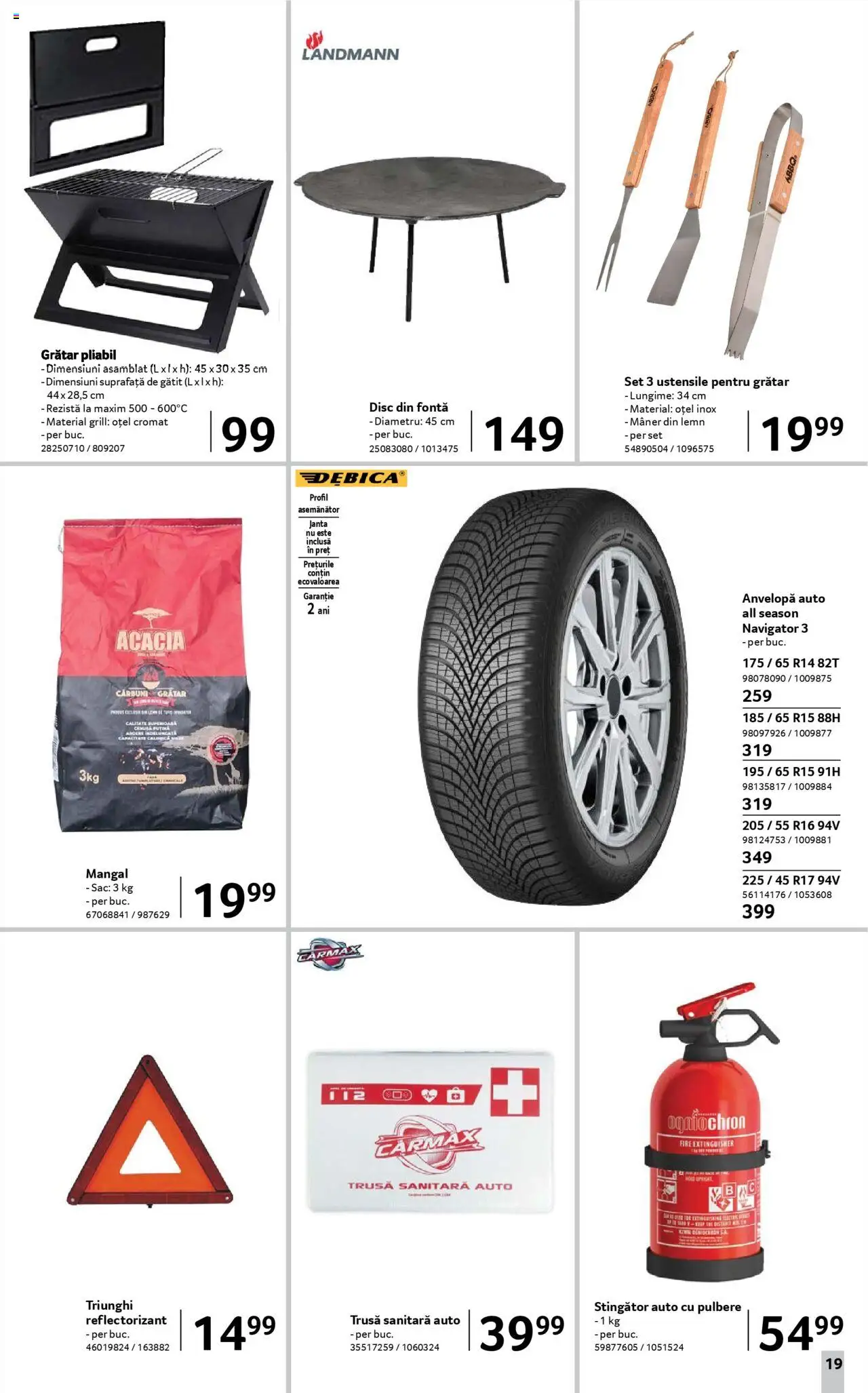Catalog Selgros 22 August - 3 Septembrie 2025 | Pagina 19 | Produse: Disc, Grill, Grătar, Mâner
