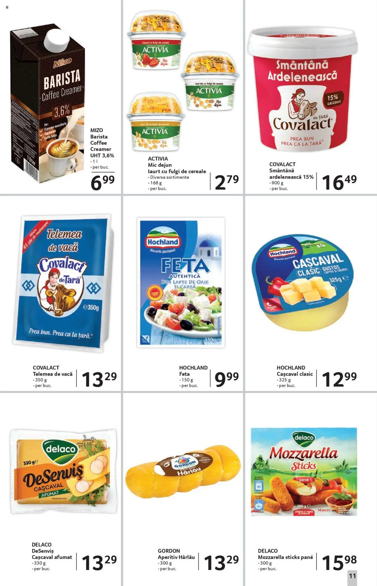 Catalog Selgros 22 August - 3 Septembrie 2025 | Pagina 11 | Produse: Cașcaval, Mozzarella, Smântână, Fulgi
