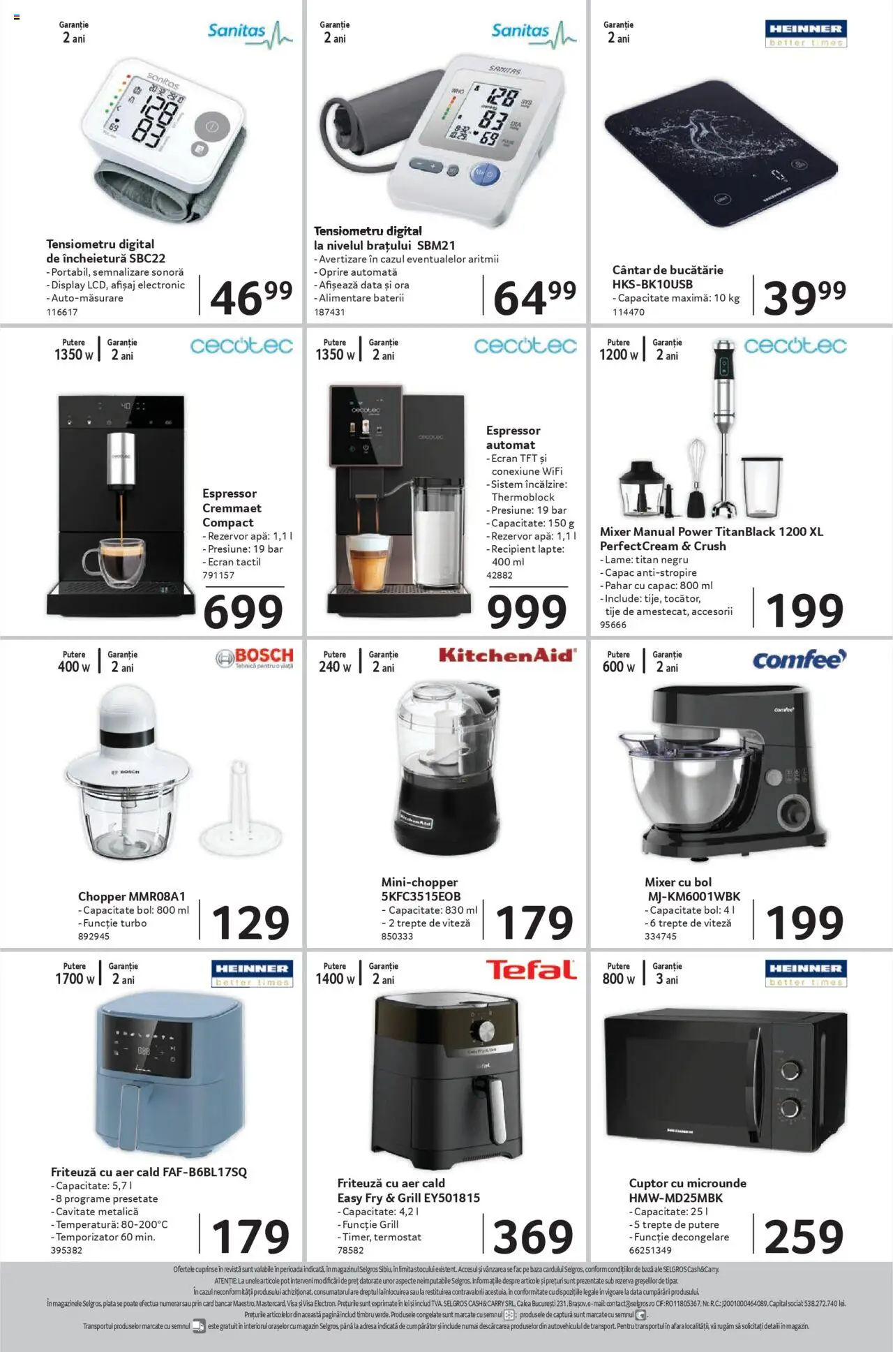 Catalog Selgros 22 August - 3 Septembrie 2025 | Pagina 24 | Produse: Tensiometru, Cuptor, Bol, Baterii