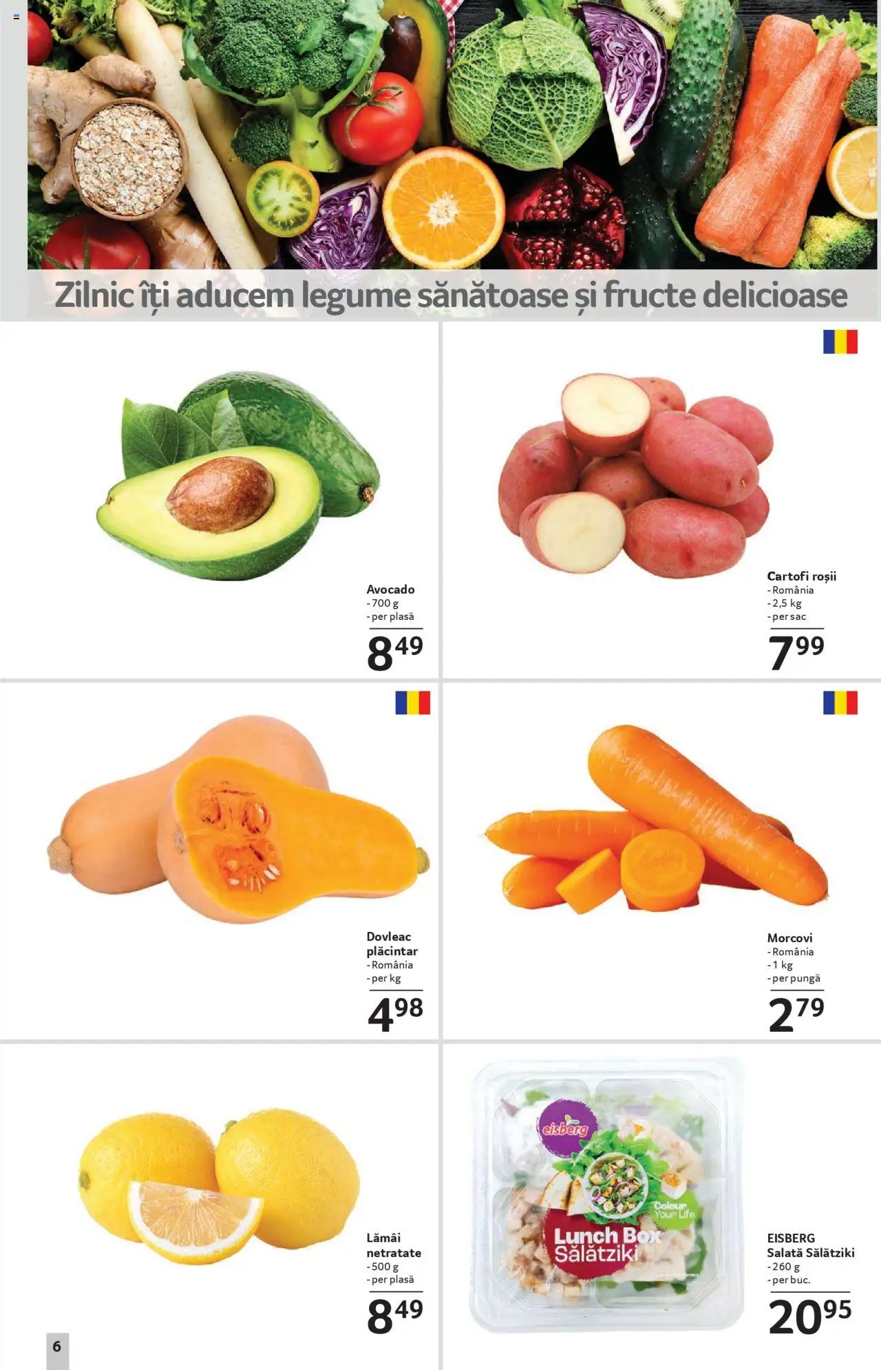 Catalog Selgros 22 August - 3 Septembrie 2025 | Pagina 6 | Produse: Dovleac, Pungă, Avocado, Cartofi
