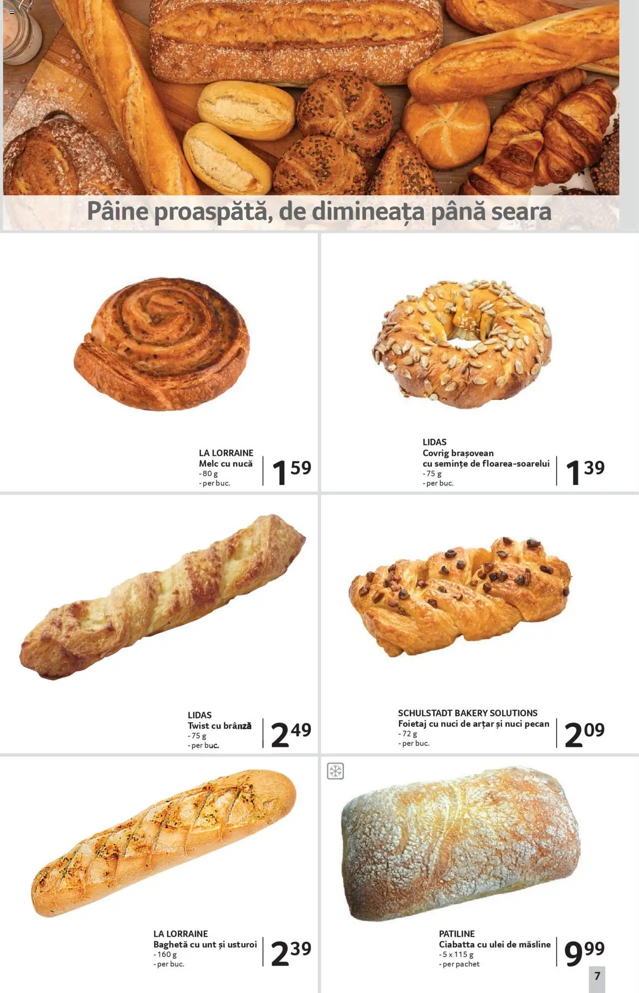 Catalog Selgros 22 August - 3 Septembrie 2025 | Pagina 7 | Produse: Măsline, Brânză, Pâine, Nuci