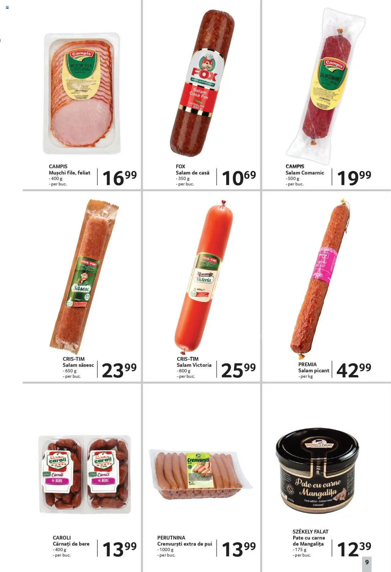 Catalog Selgros 22 August - 3 Septembrie 2025 | Pagina 9 | Produse: Hacıyatmaz Kedi Oyuncağı, Crenvurști, Bere, Cârnați