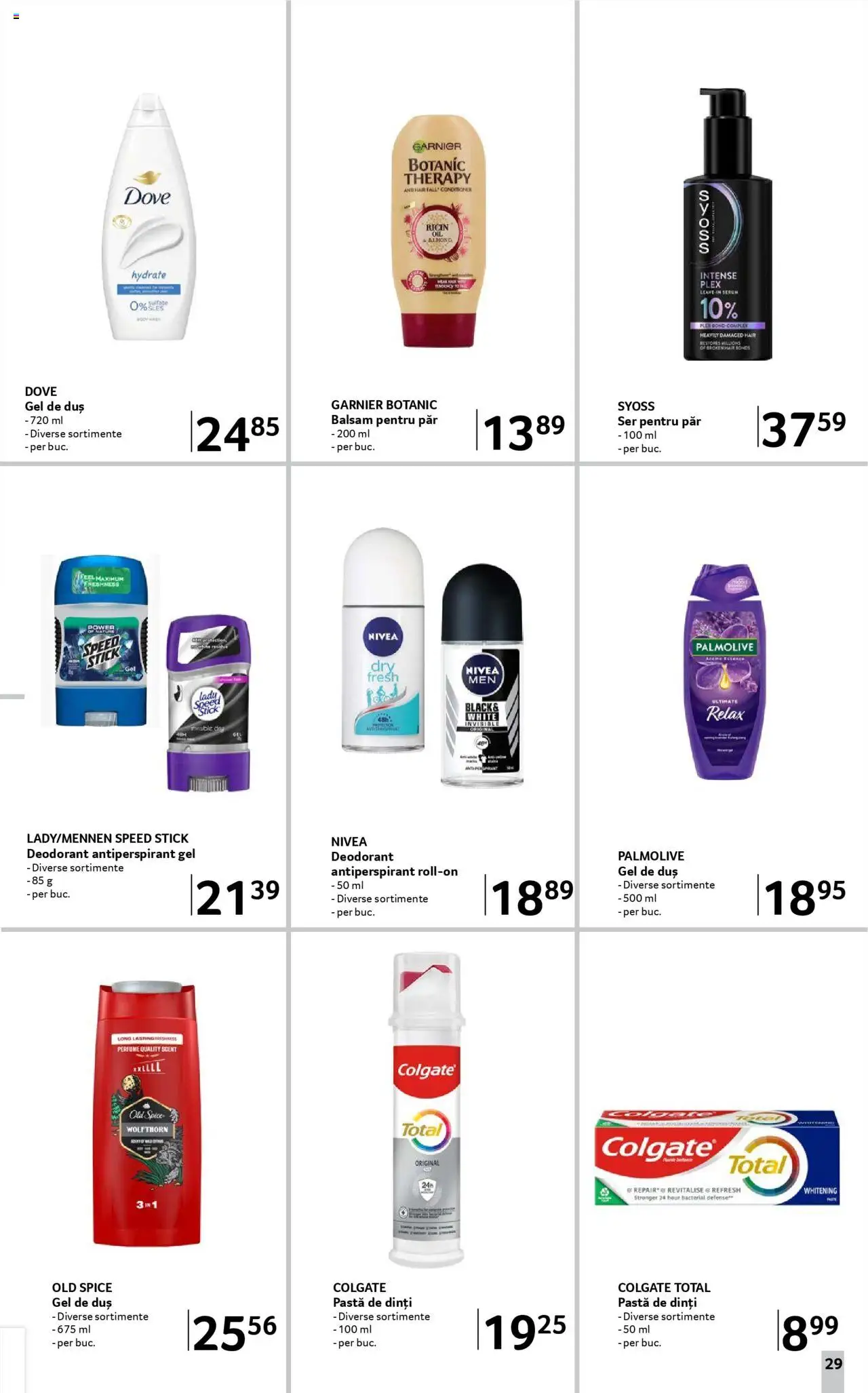 Catalog Selgros 22 August - 3 Septembrie 2025 | Pagina 29 | Produse: Kısırlaştırılmış Kedi Maması, Gel de duș, Antiperspirant, Pastă de dinți