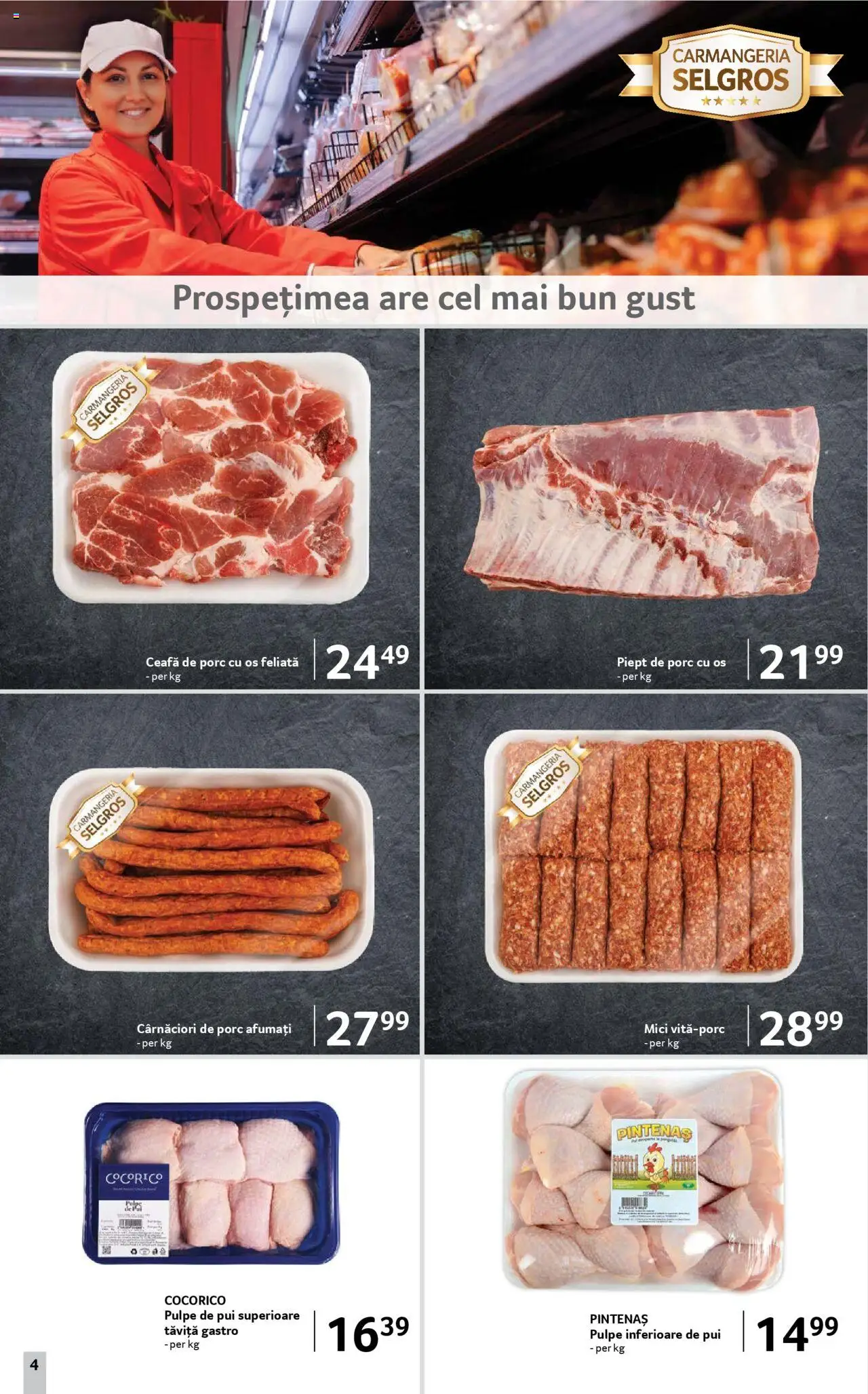 Catalog Selgros 22 August - 3 Septembrie 2025 | Pagina 4 | Produse: Keçeli kalem, Hacıyatmaz Kedi Oyuncağı, Mici
